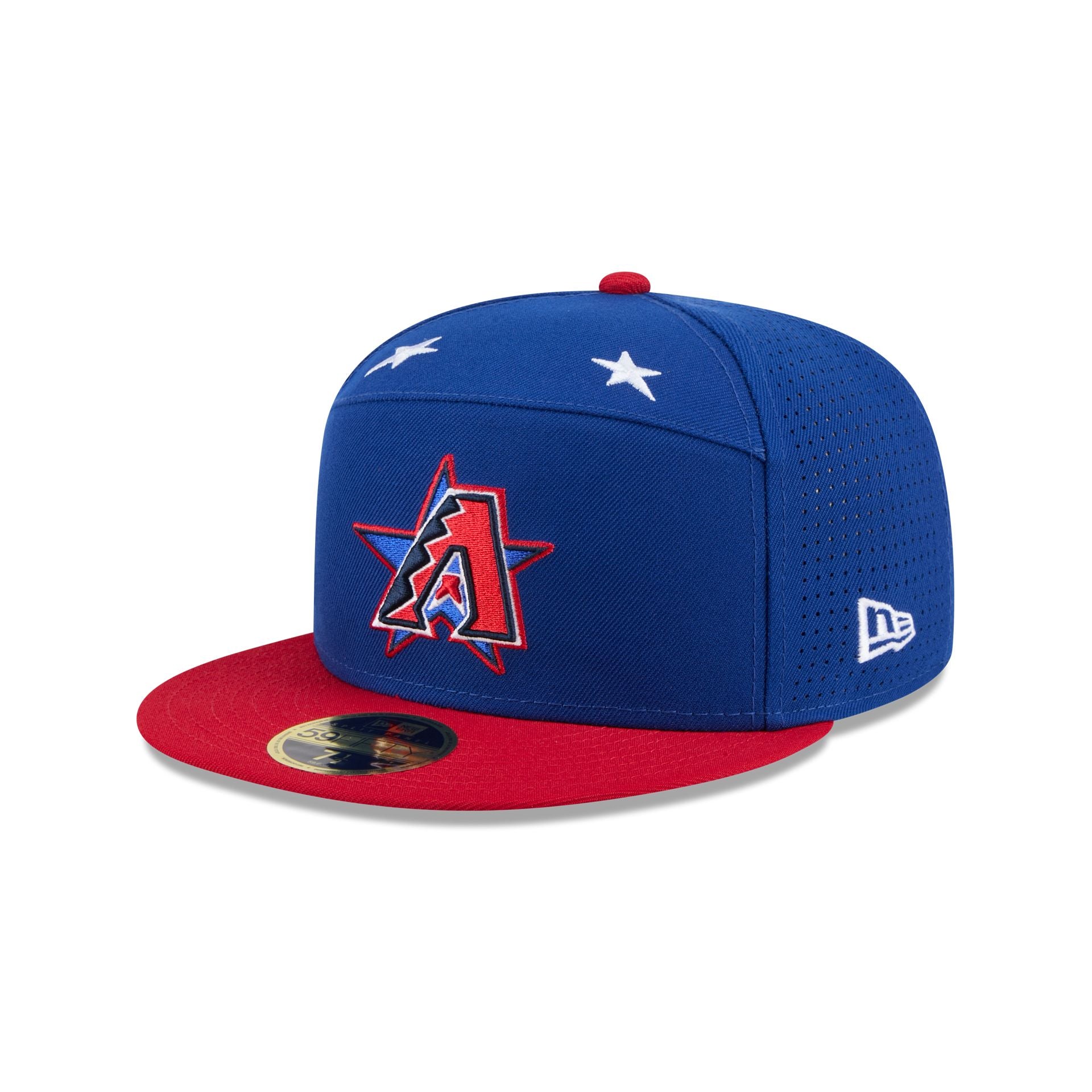 Arizona Diamondbacks 2025 All-Star Game Workout Split Panel 59FIFTY Fitted Hat - Image 3