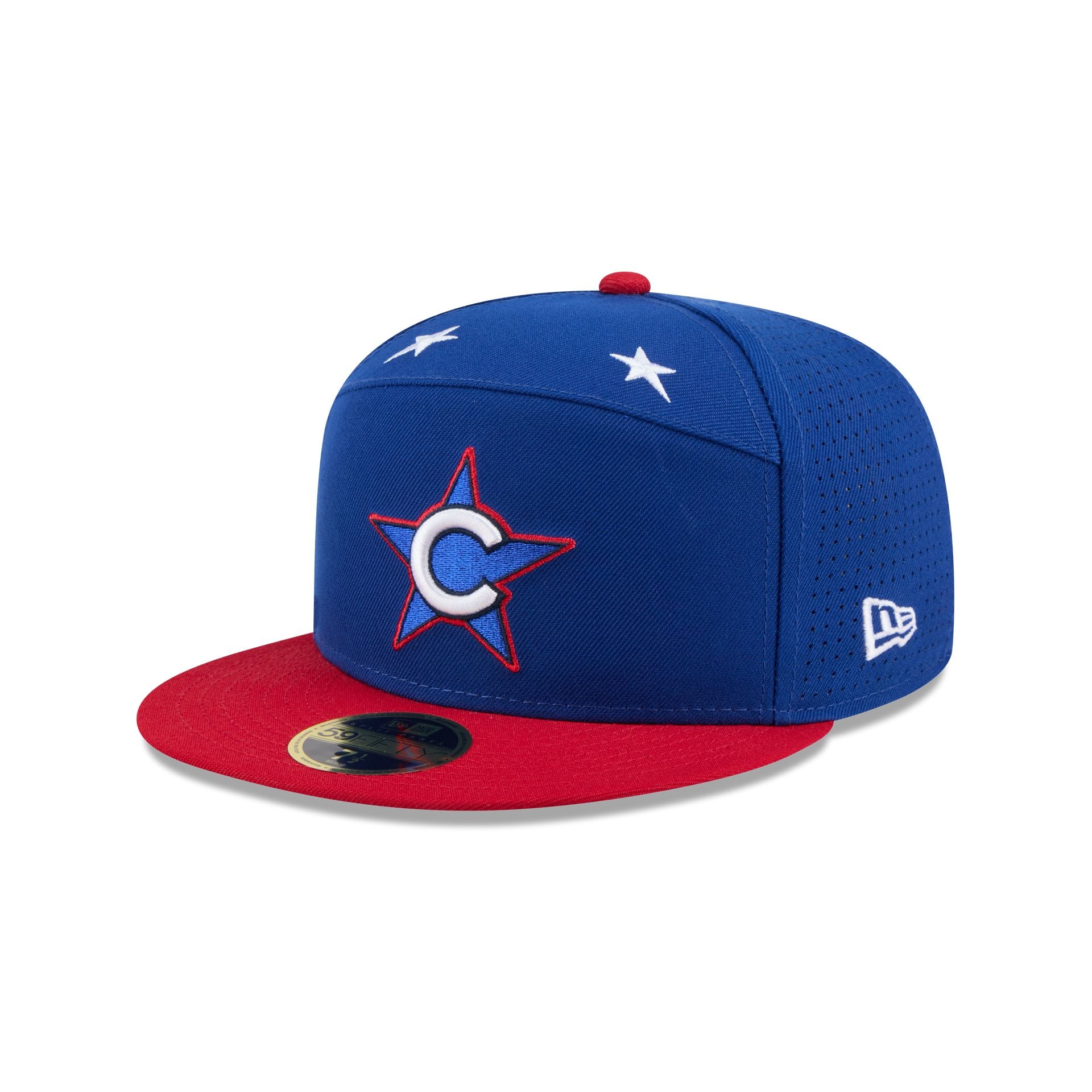 Chicago Cubs 2025 All-Star Game Workout Split Panel 59FIFTY Fitted Hat - Image 3