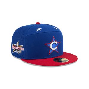 Chicago Cubs 2025 All-Star Game Workout Split Panel 59FIFTY Fitted Hat