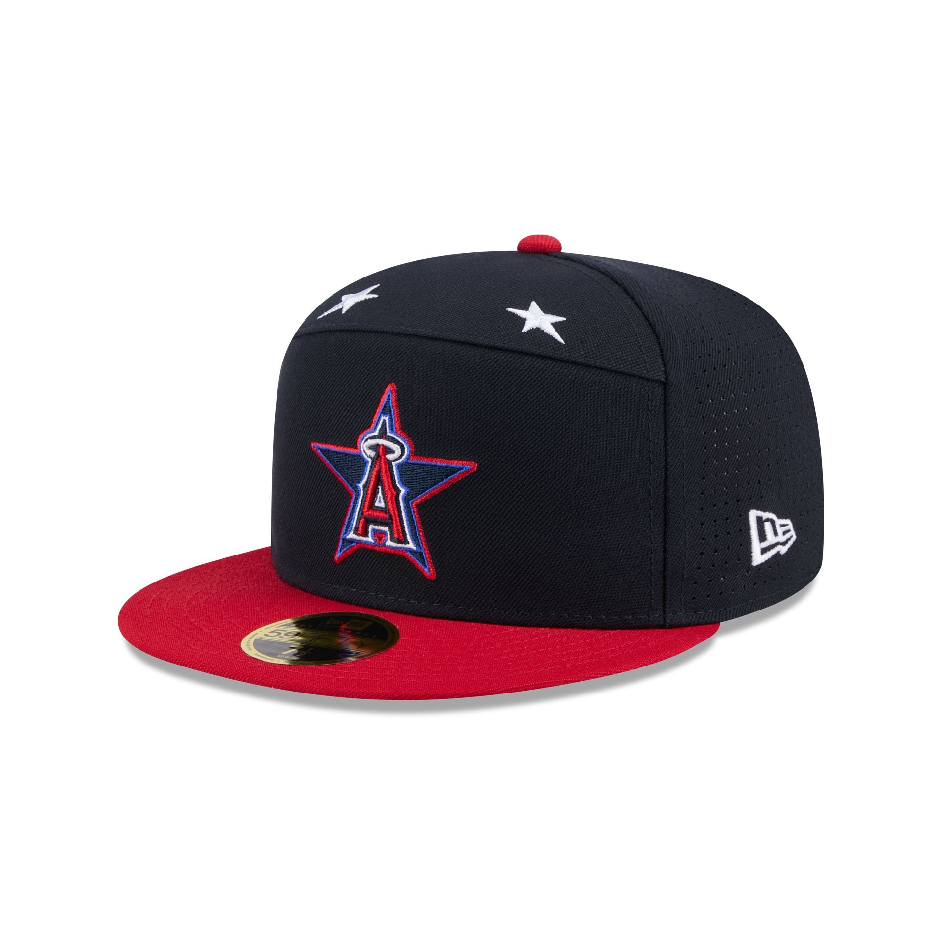 Los Angeles Angels 2025 All-Star Game Workout Split Panel 59FIFTY Fitted Hat - Image 3