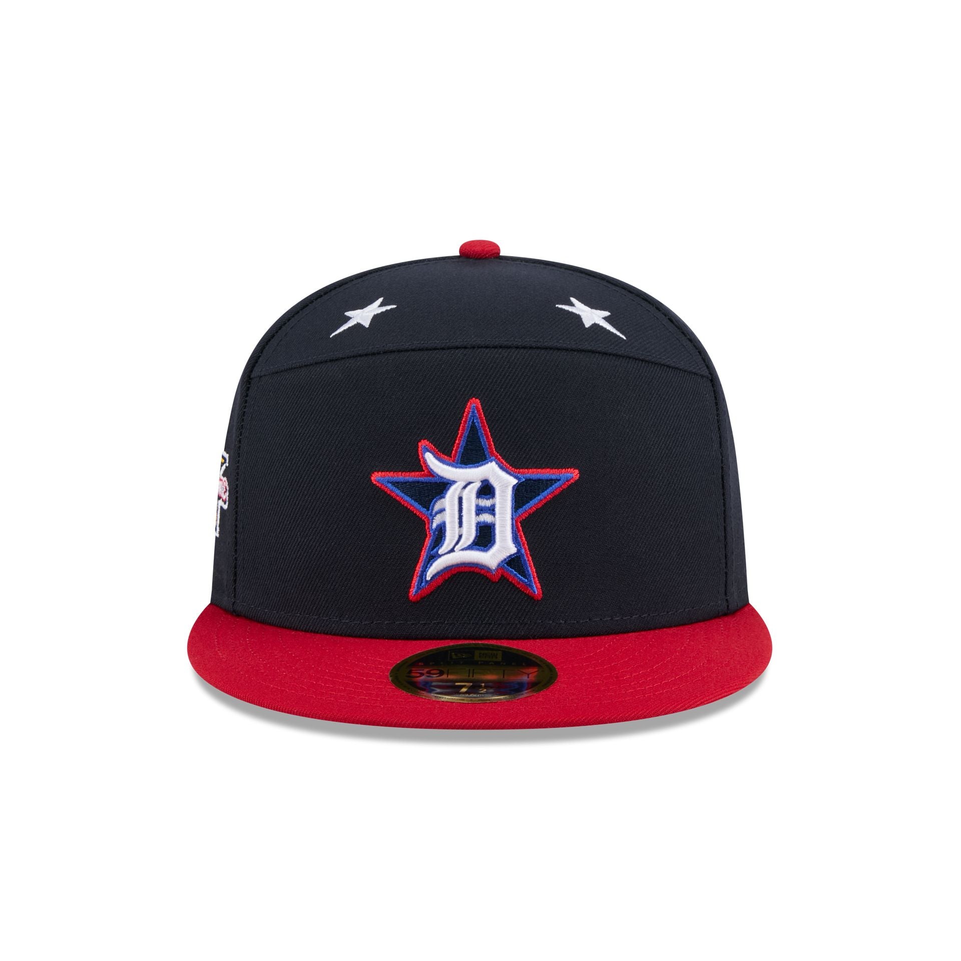 Detroit Tigers 2025 All-Star Game Workout Split Panel 59FIFTY Fitted Hat - Image 2