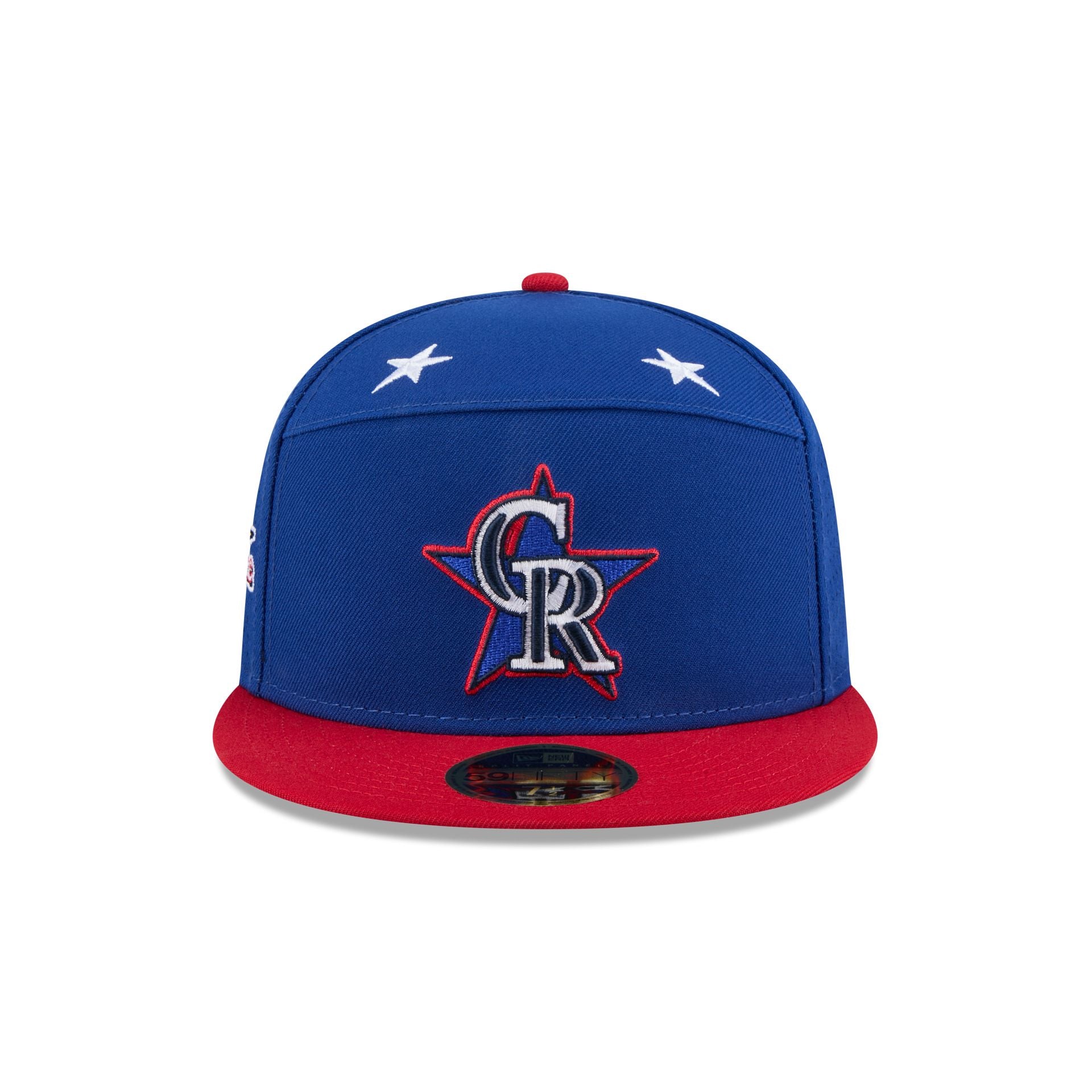 Colorado Rockies 2025 All-Star Game Workout Split Panel 59FIFTY Fitted Hat - Image 2