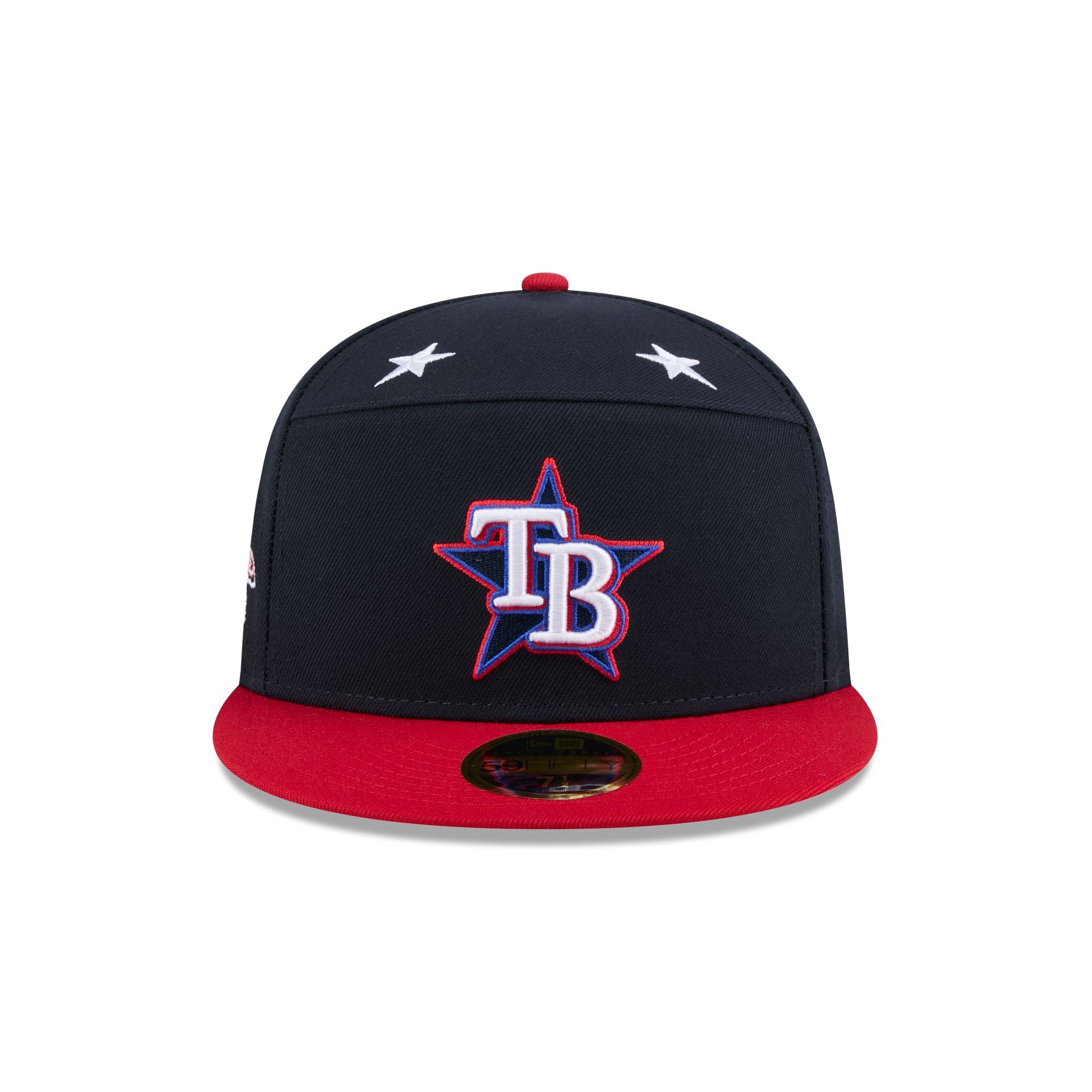 Tampa Bay Rays 2025 All-Star Game Workout Split Panel 59FIFTY Fitted Hat - Image 2
