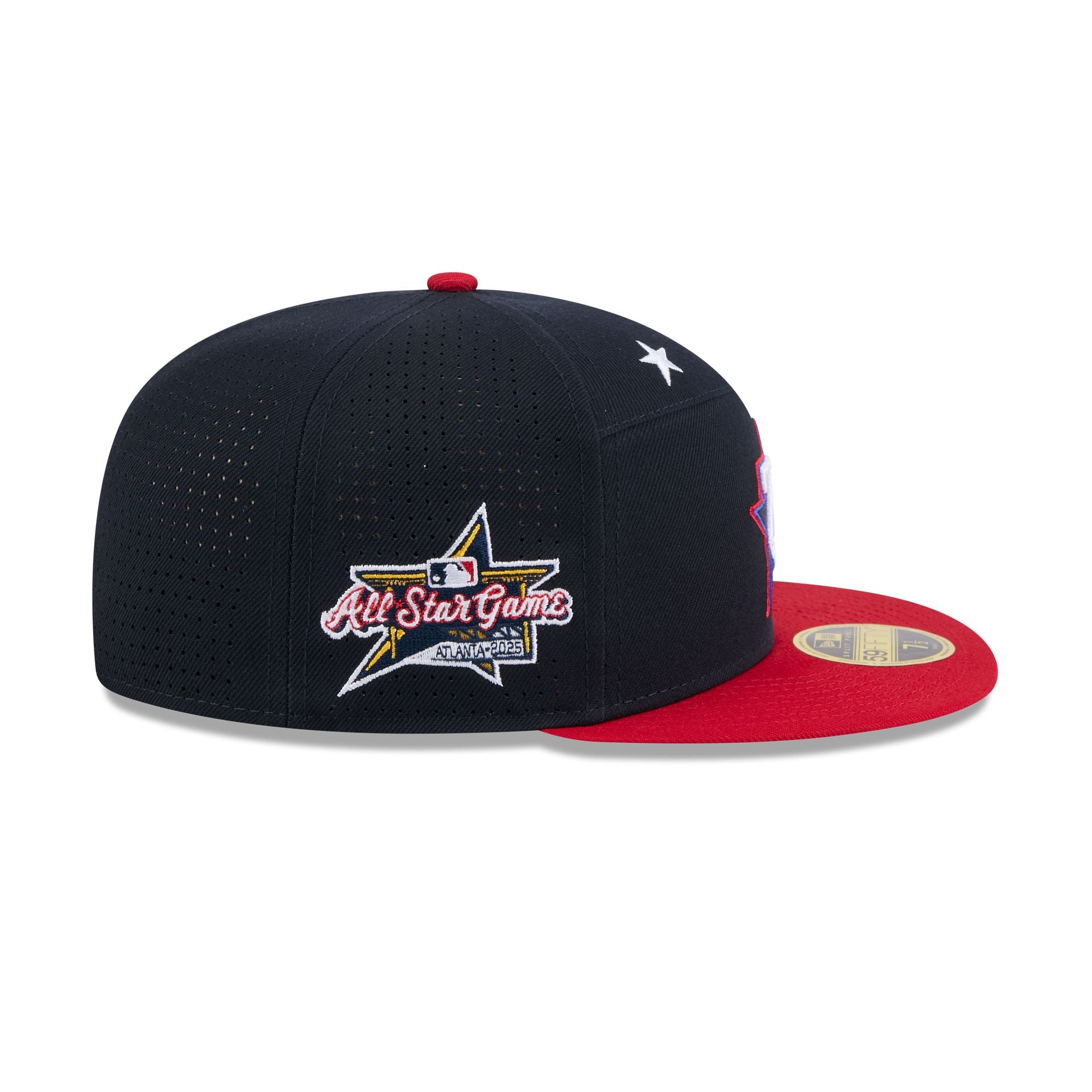 Tampa Bay Rays 2025 All-Star Game Workout Split Panel 59FIFTY Fitted Hat - Image 4