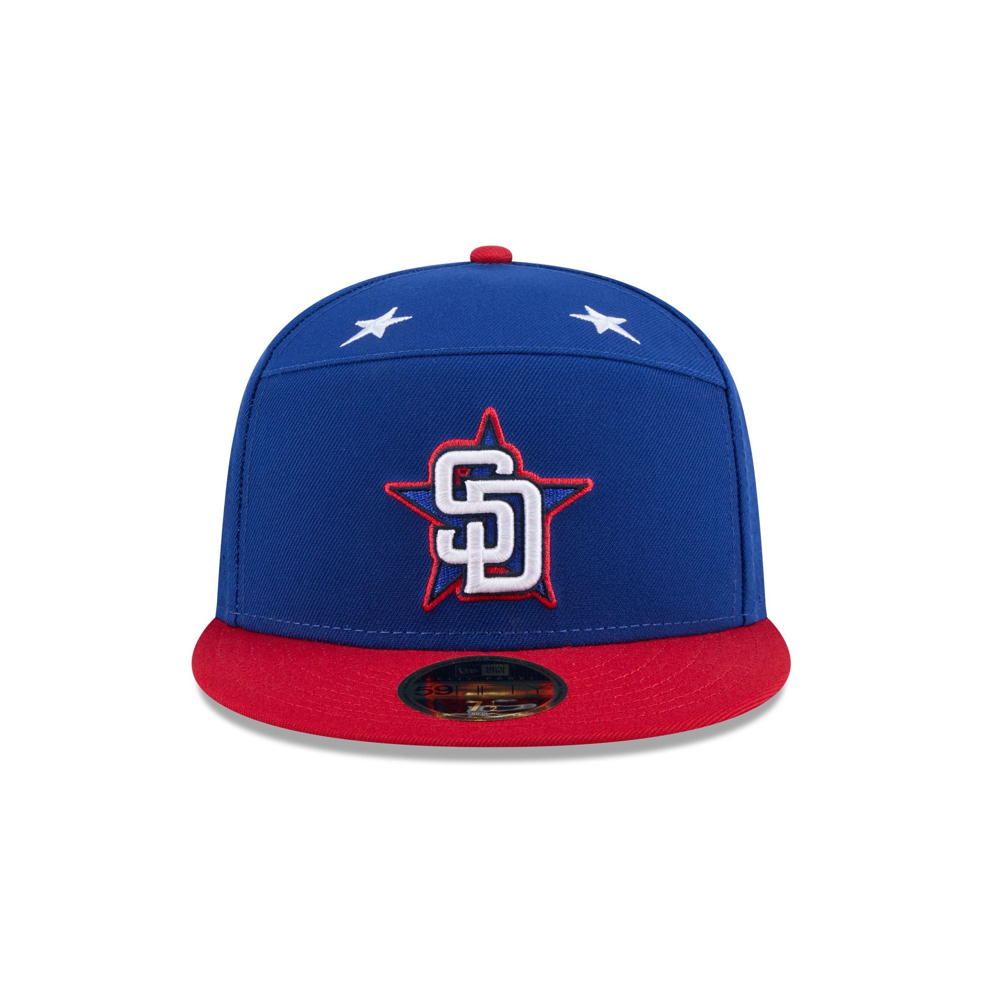 San Diego Padres 2025 All-Star Game Workout Split Panel 59FIFTY Fitted Hat - Image 2