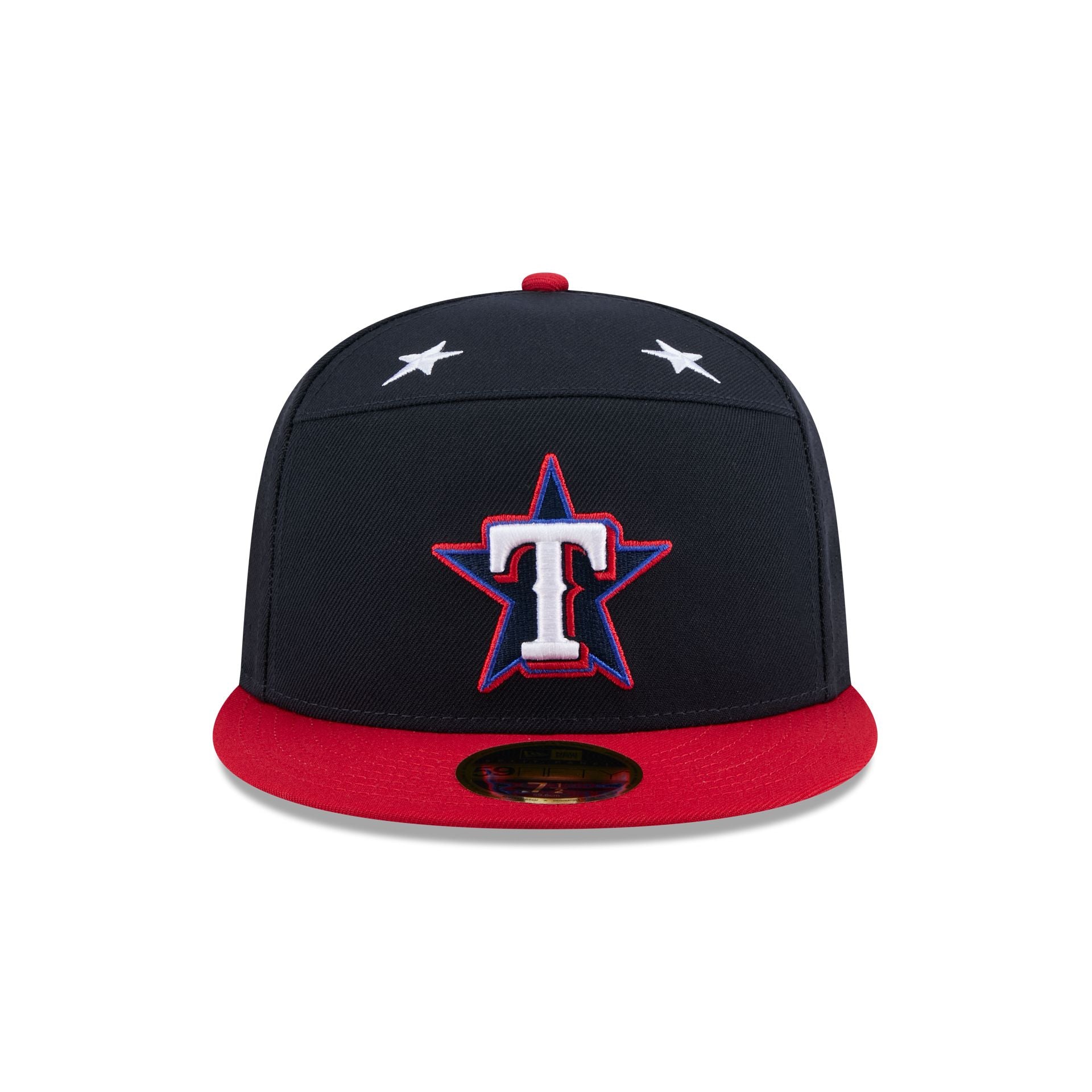 Texas Rangers 2025 All-Star Game Workout Split Panel 59FIFTY Fitted Hat - Image 2