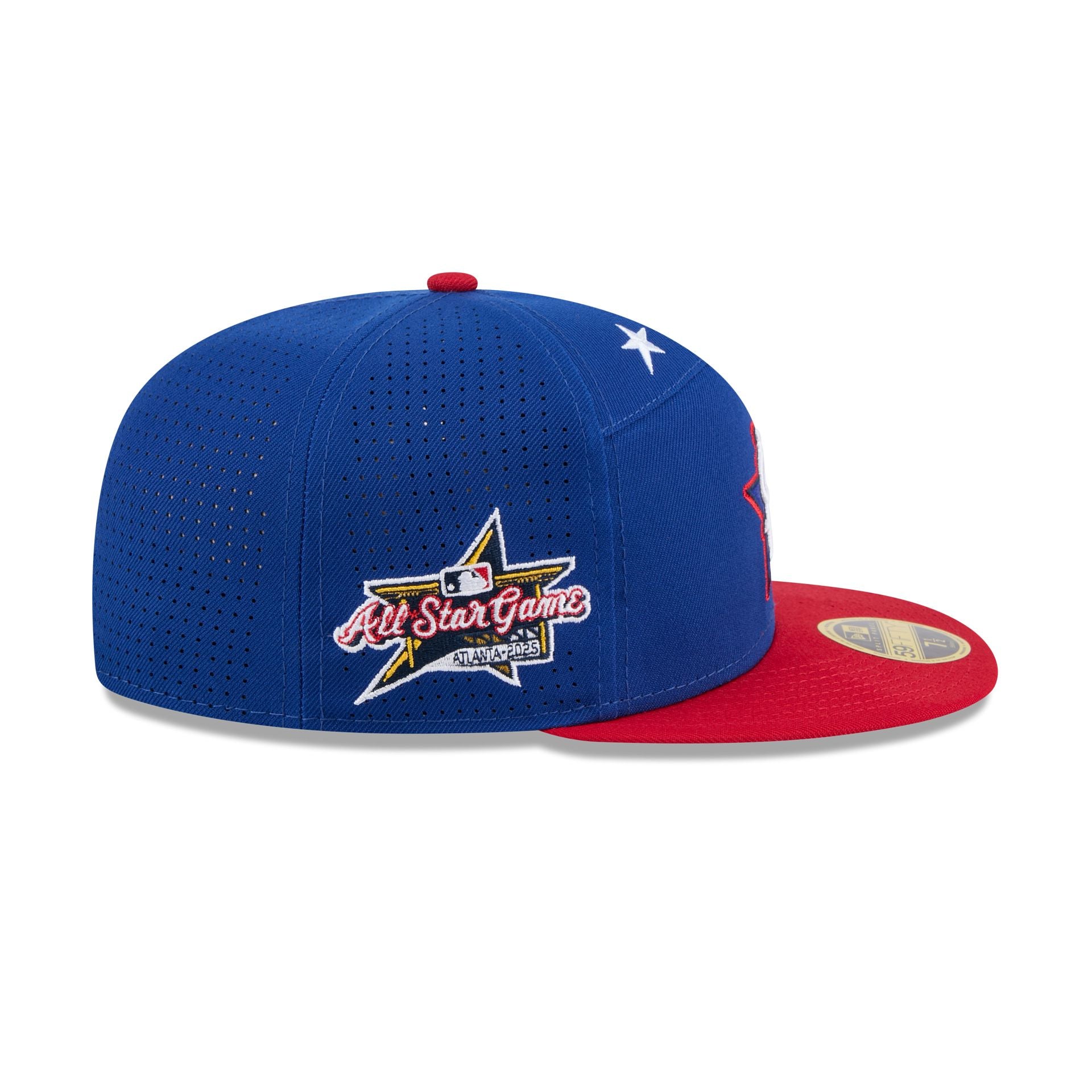 St. Louis Cardinals 2025 All-Star Game Workout Split Panel 59FIFTY Fitted Hat - Image 4