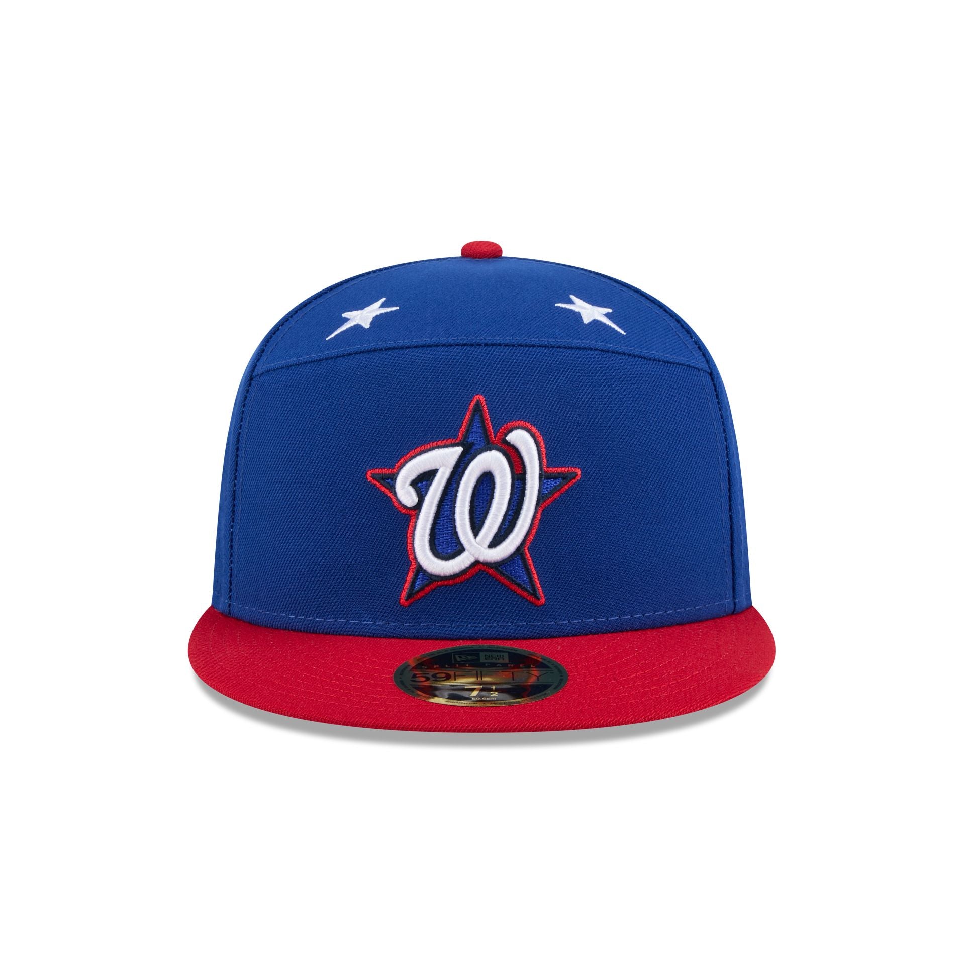 Washington Nationals 2025 All-Star Game Workout Split Panel 59FIFTY Fitted Hat - Image 2