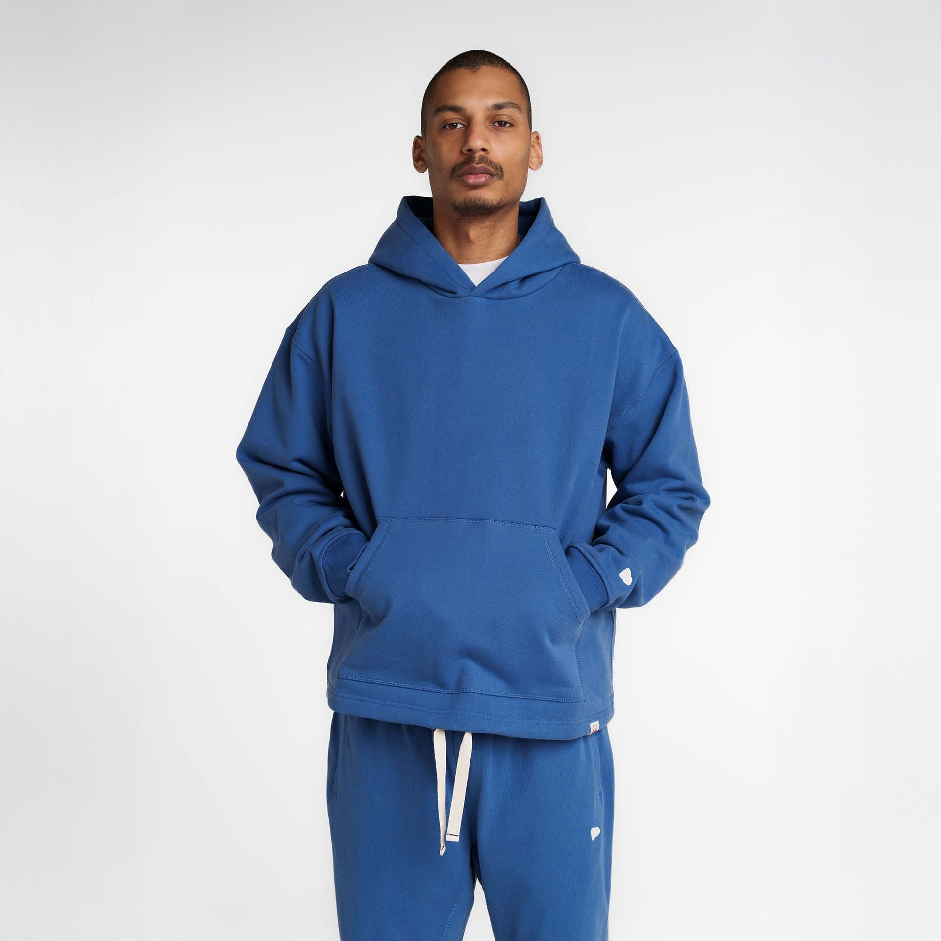 New Era Branded Alden Indigo Hoodie