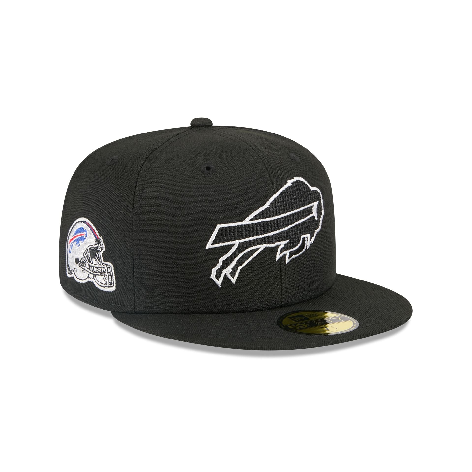 Alpha Industries x Buffalo Bills Black 59FIFTY Fitted Hat - Image 3