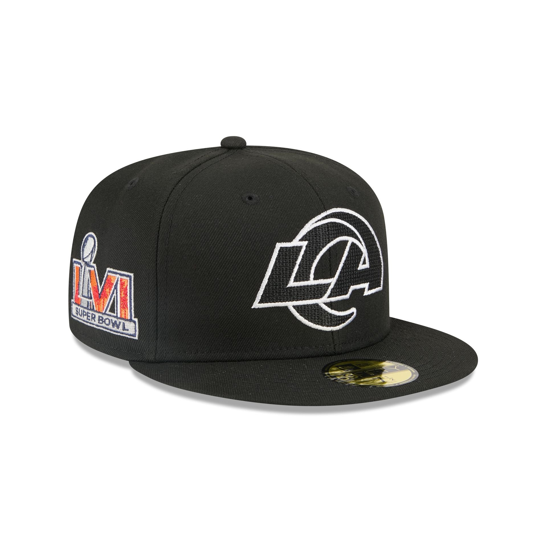 Alpha Industries x Los Angeles Rams Black 59FIFTY Fitted Hat - Image 3