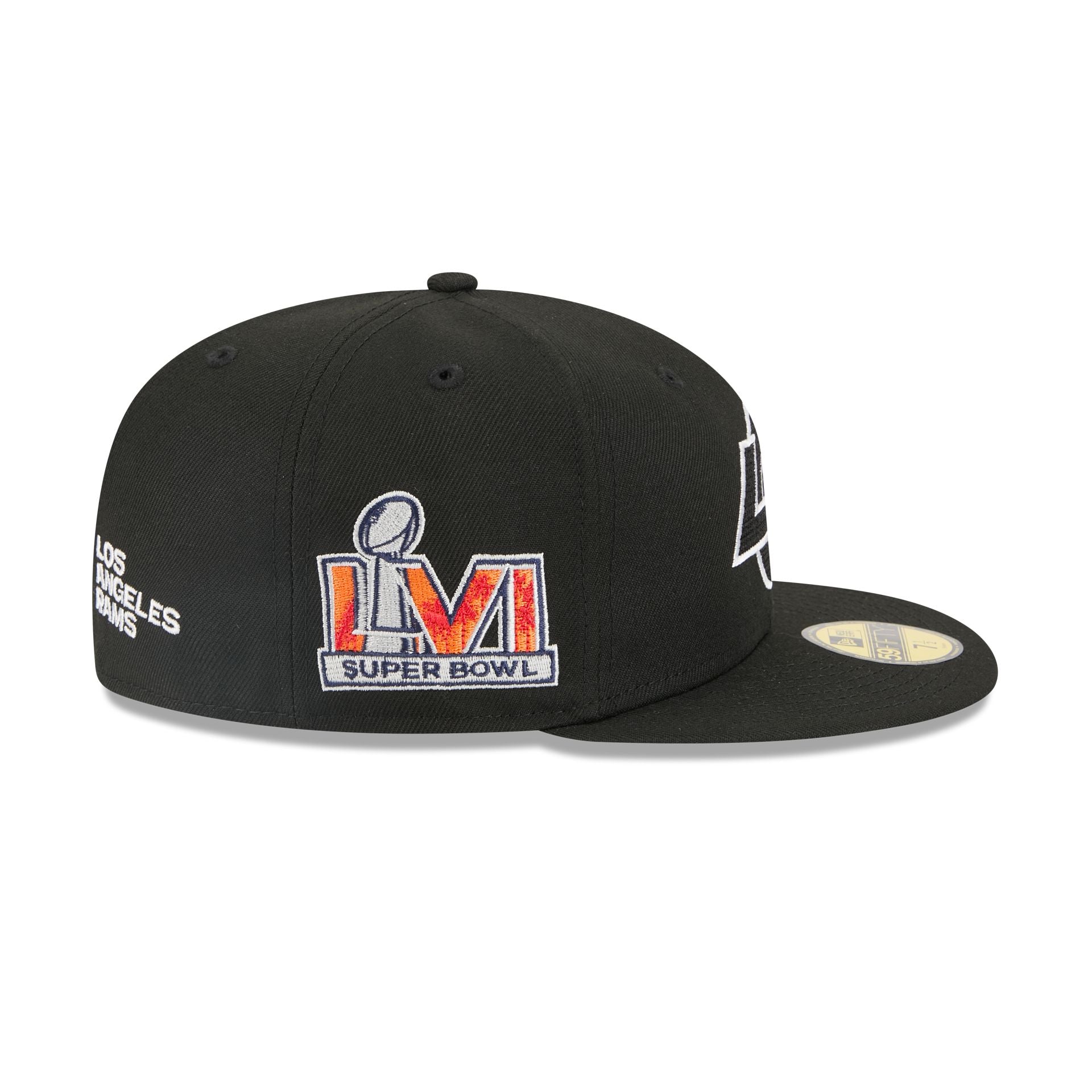 Alpha Industries x Los Angeles Rams Black 59FIFTY Fitted Hat - Image 5