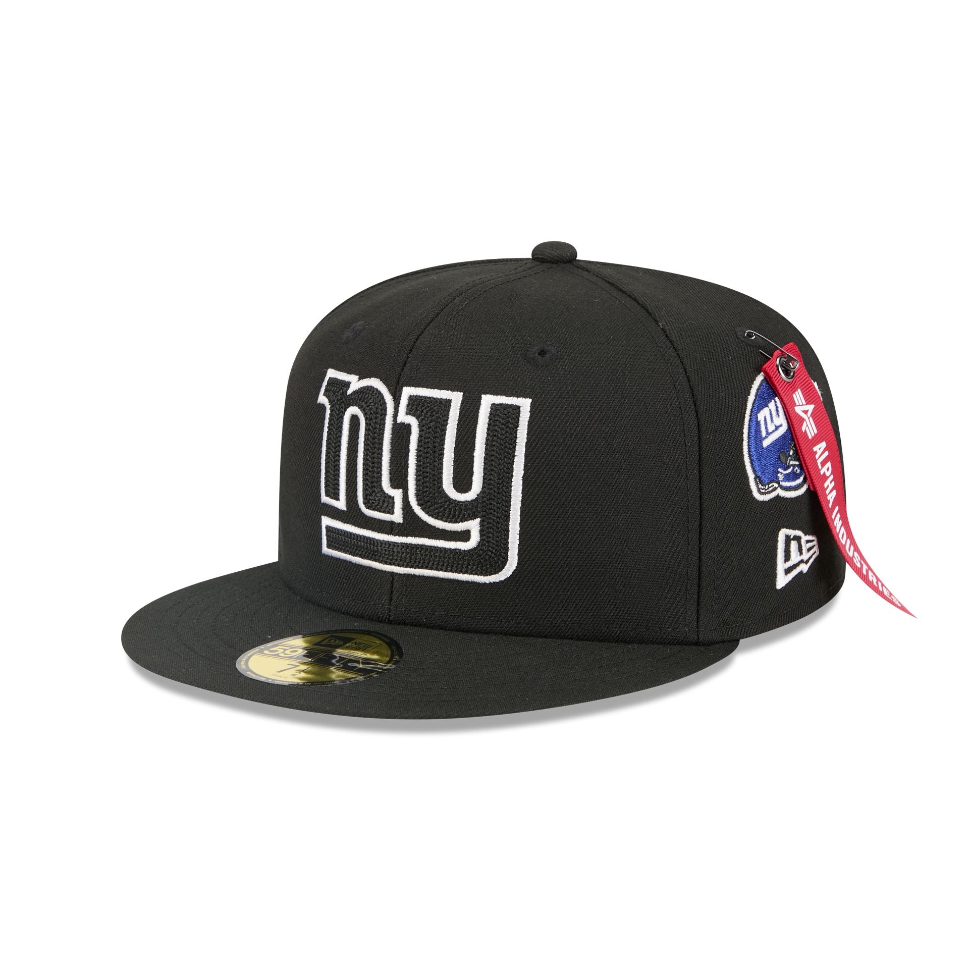 Alpha Industries x New York Giants Black 59FIFTY Fitted Hat
