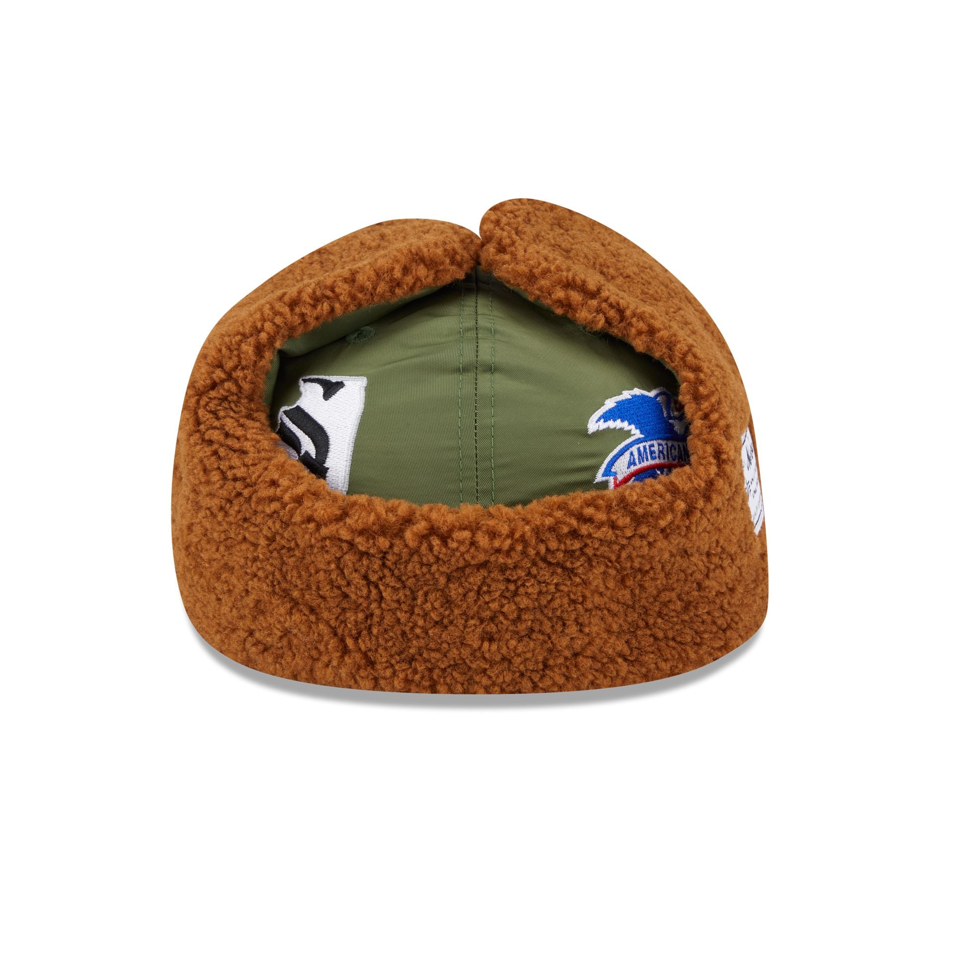 Alpha Industries x Chicago White Sox Olive Green Dog Ear 59FIFTY Fitted Hat - Image 6