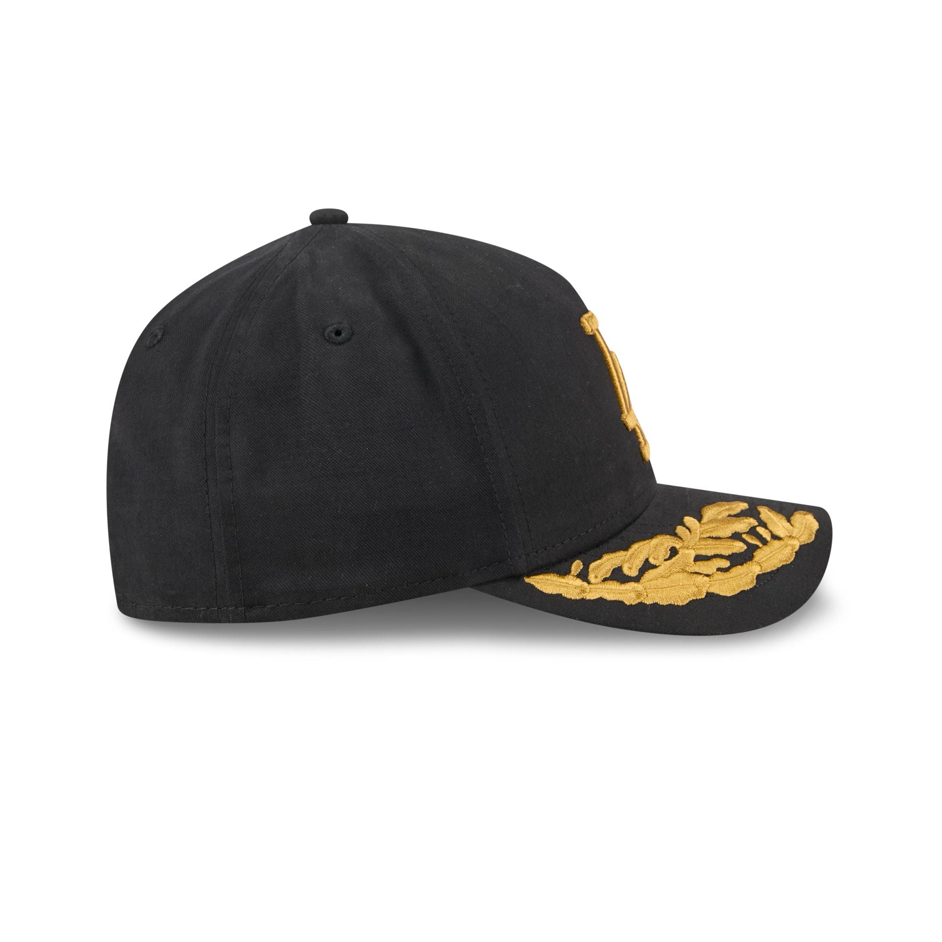 Alpha Industries x Los Angeles Dodgers Black 9FORTY M-Crown A-Frame Snapback Hat - Image 5
