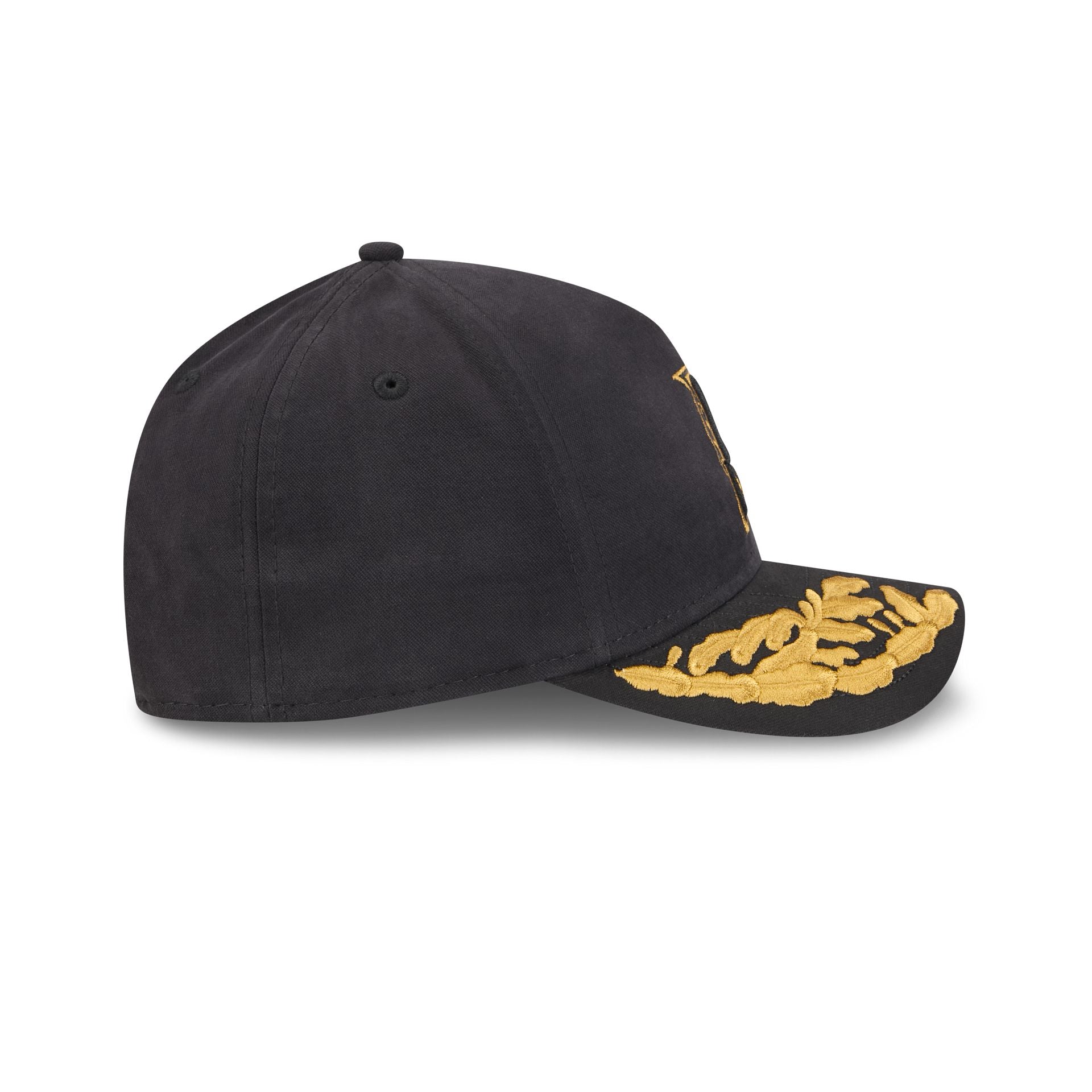 Alpha Industries x Miami Marlins Black 9FORTY M-Crown A-Frame Snapback Hat - Image 5