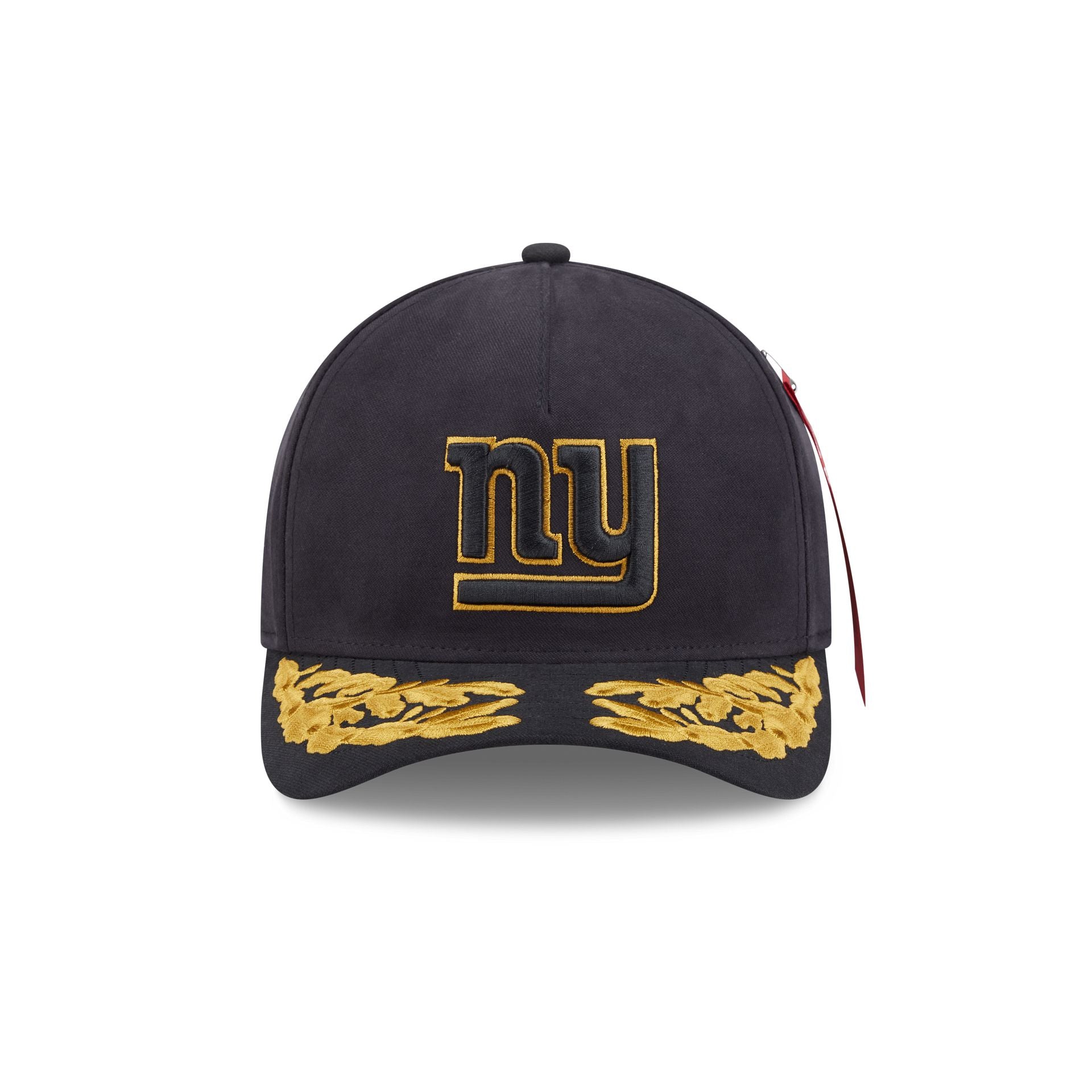 Alpha Industries x New York Giants Black 9FORTY M-Crown A-Frame Snapback Hat - Image 2