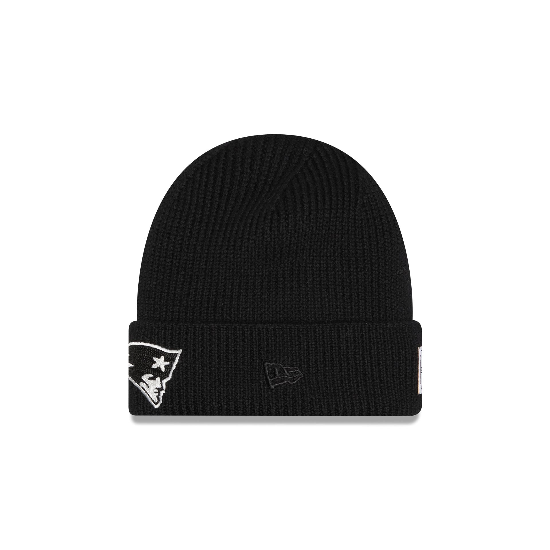 Alpha Industries x New England Patriots Black Cuff Knit Hat - Image 2
