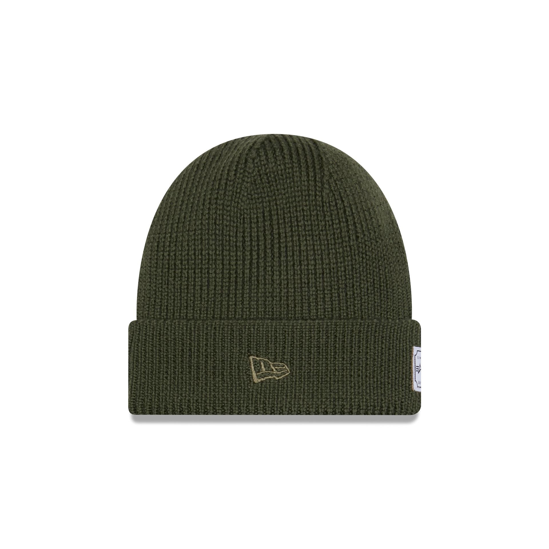 Alpha Industries x San Diego Padres Olive Green Cuff Knit Hat - Image 2