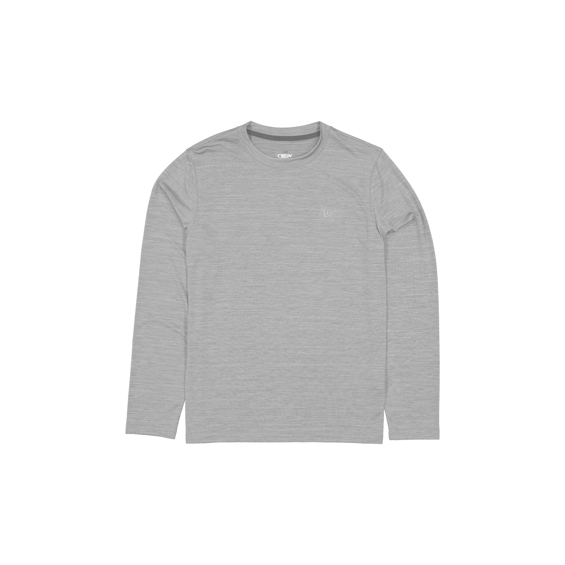 New Era Branded Momentum Training Heather Gray Long-Sleeve T-Shirt