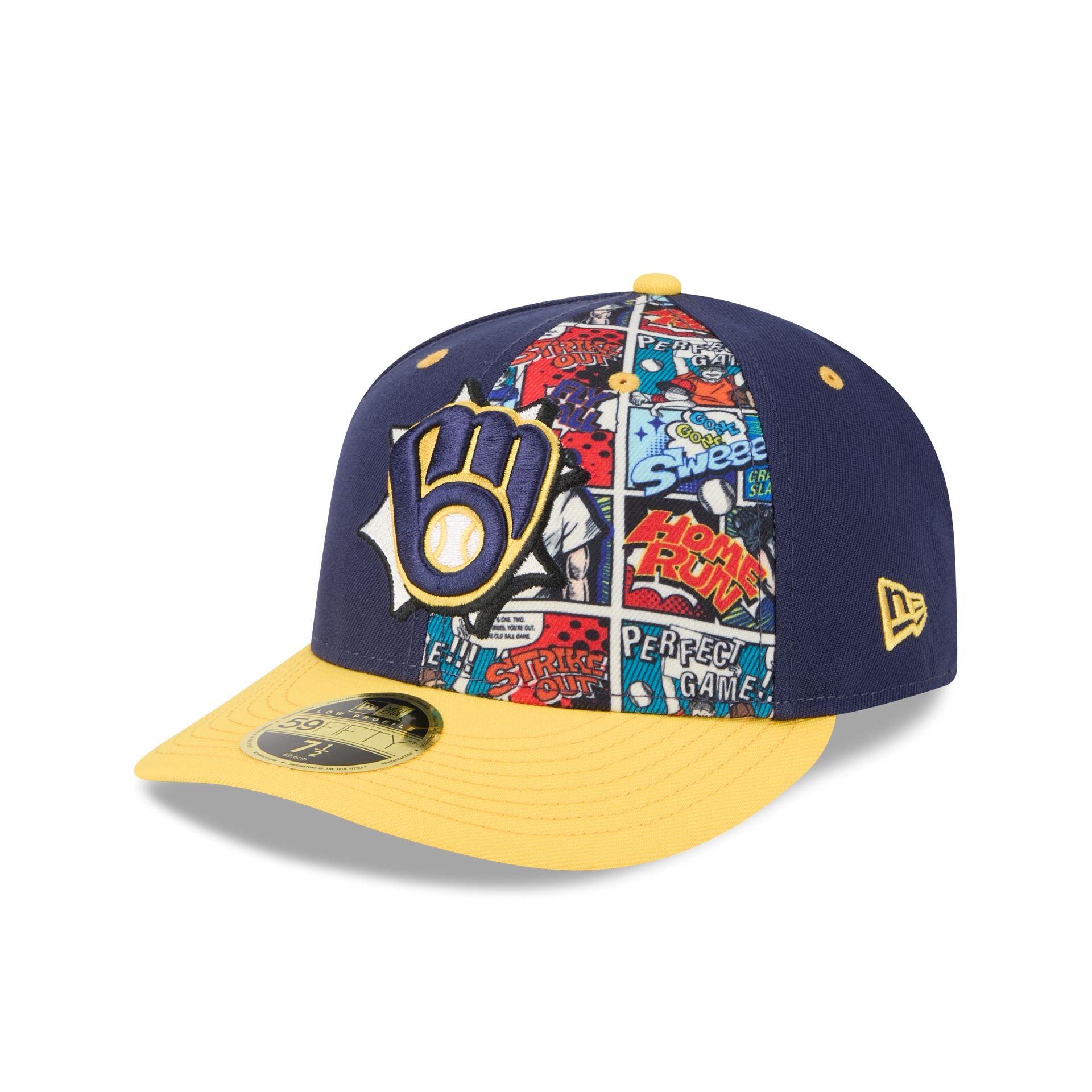 Milwaukee Brewers Diamond Hero Edition Low Profile 59FIFTY Fitted Hat