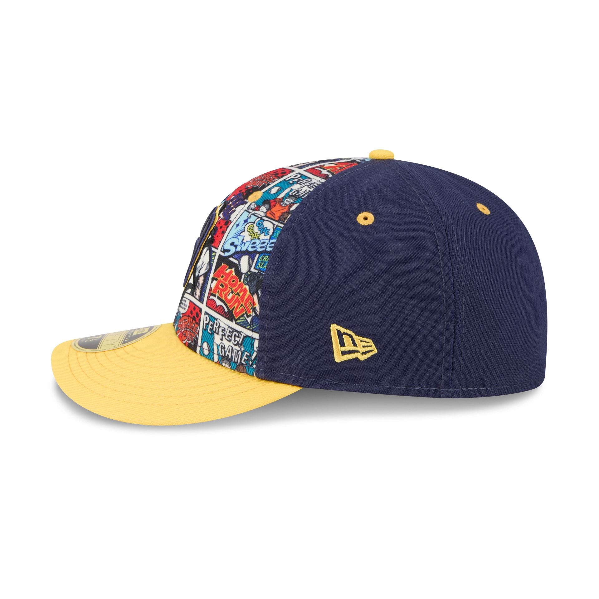 Milwaukee Brewers Diamond Hero Edition Low Profile 59FIFTY Fitted Hat - Image 4