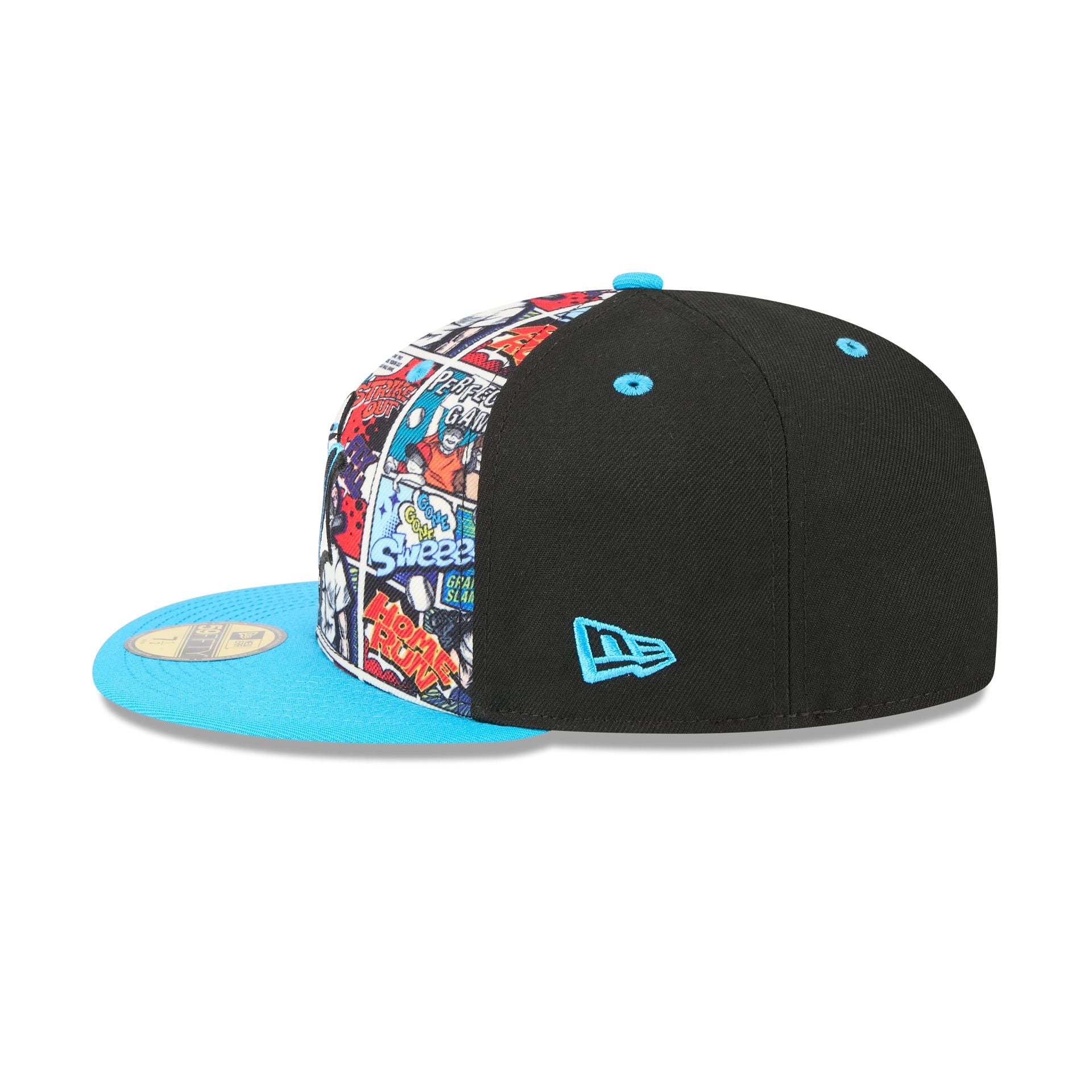 Miami Marlins Diamond Hero Edition 59FIFTY Fitted Hat - Image 4