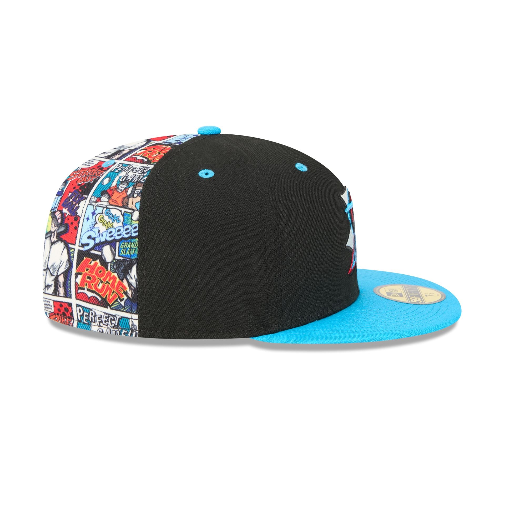 Miami Marlins Diamond Hero Edition 59FIFTY Fitted Hat - Image 5