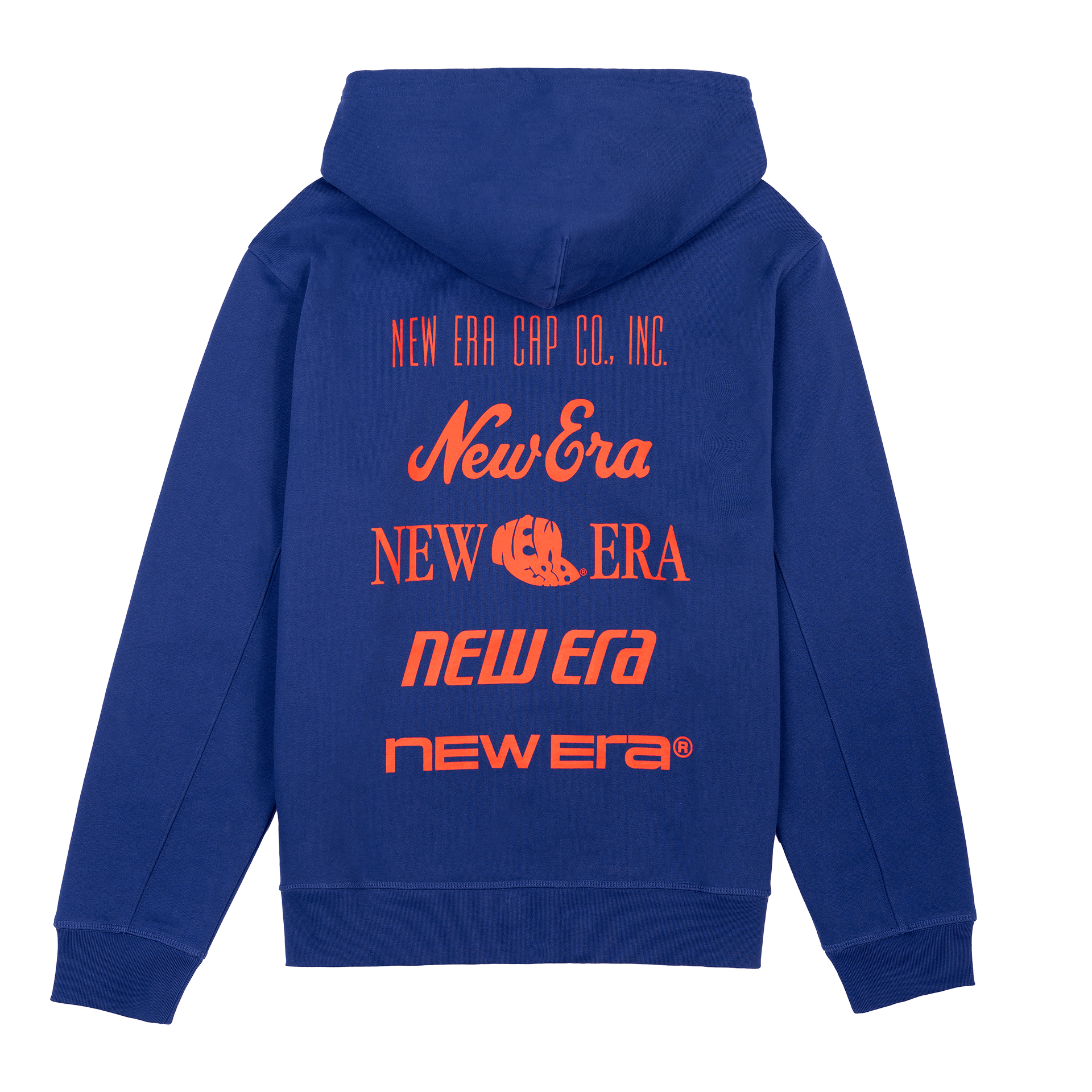 New Era Branded Moniker Dark Royal Hoodie - Image 2