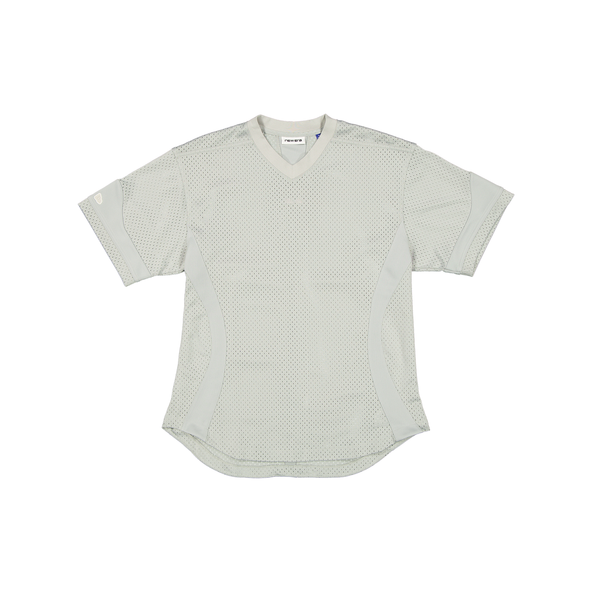 New Era Branded Orchard Combo V-Neck Mirage Gray Pullover