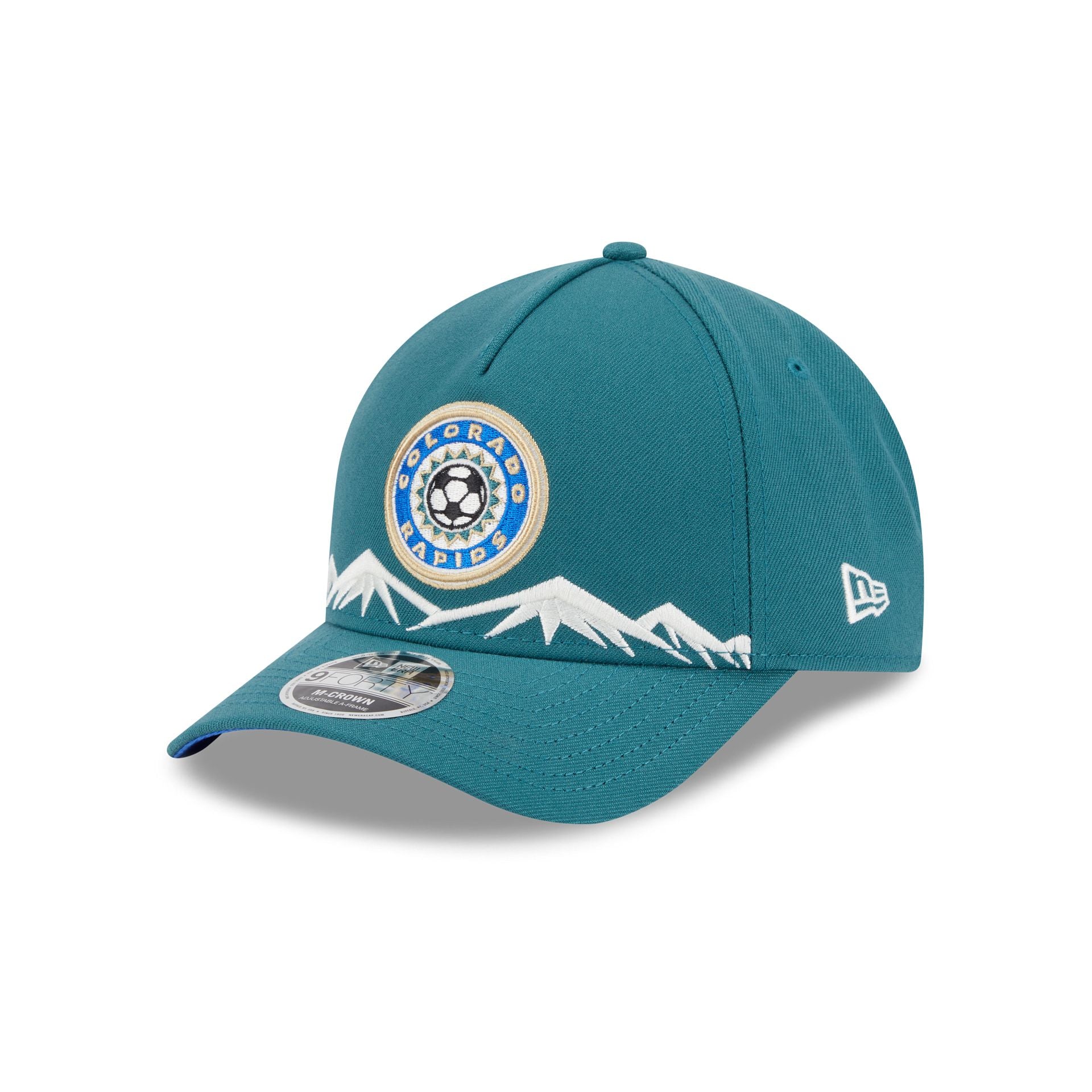 Colorado Rapids 2025 Jersey Hook Green 9FORTY M-Crown A-Frame Snapback Hat - Image 3