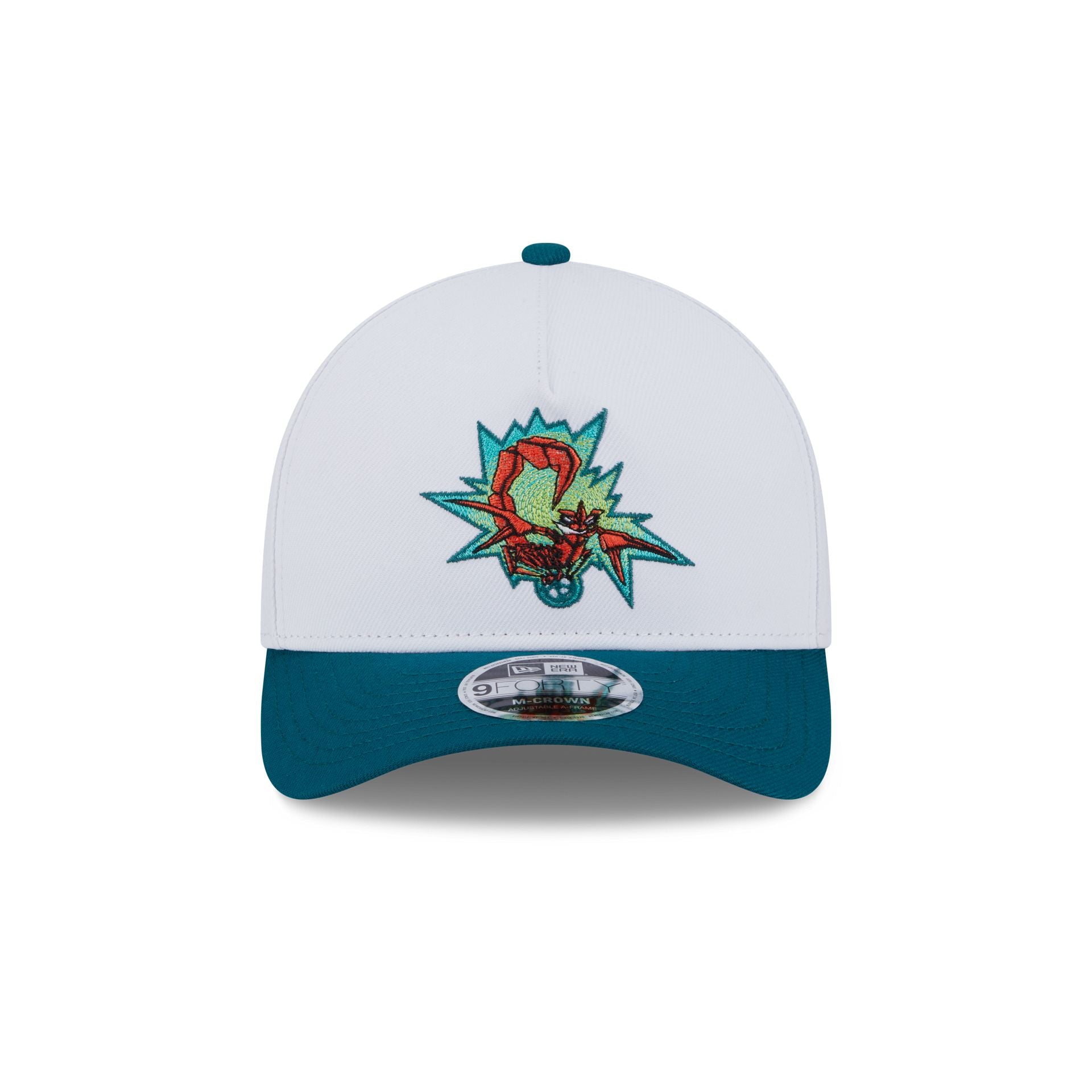 San Jose Earthquakes 2025 Jersey Hook White 9FORTY M-Crown A-Frame Snapback Hat - Image 2