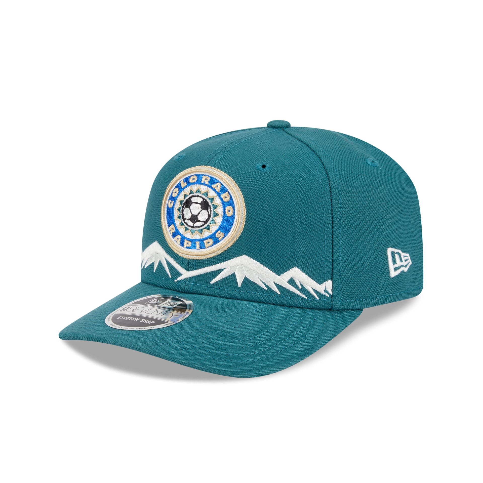 Colorado Rapids 2025 Jersey Hook Green 9SEVENTY Stretch-Snap Hat - Image 3