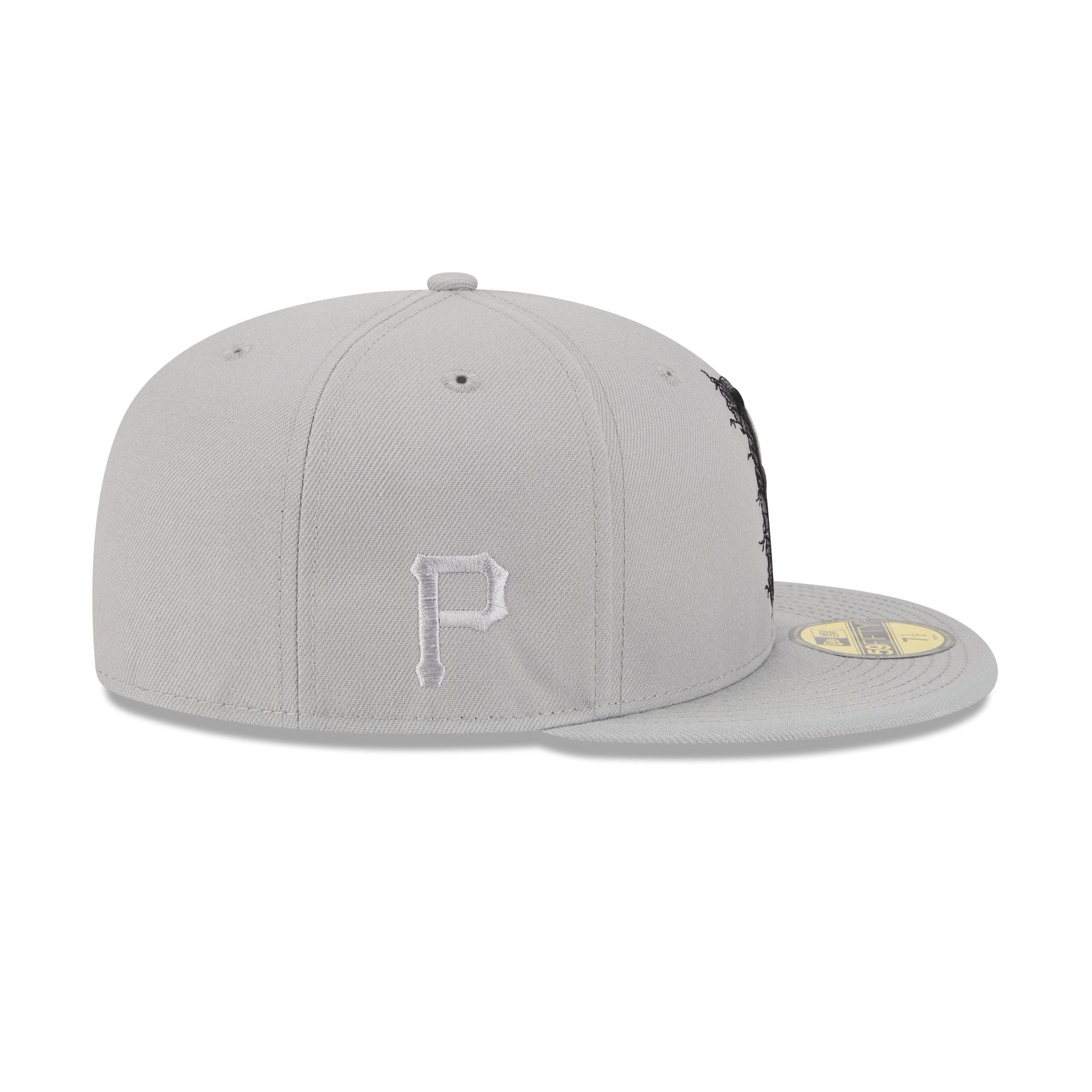 Pittsburgh Pirates Cracked Cement 59FIFTY Fitted Hat - Image 5