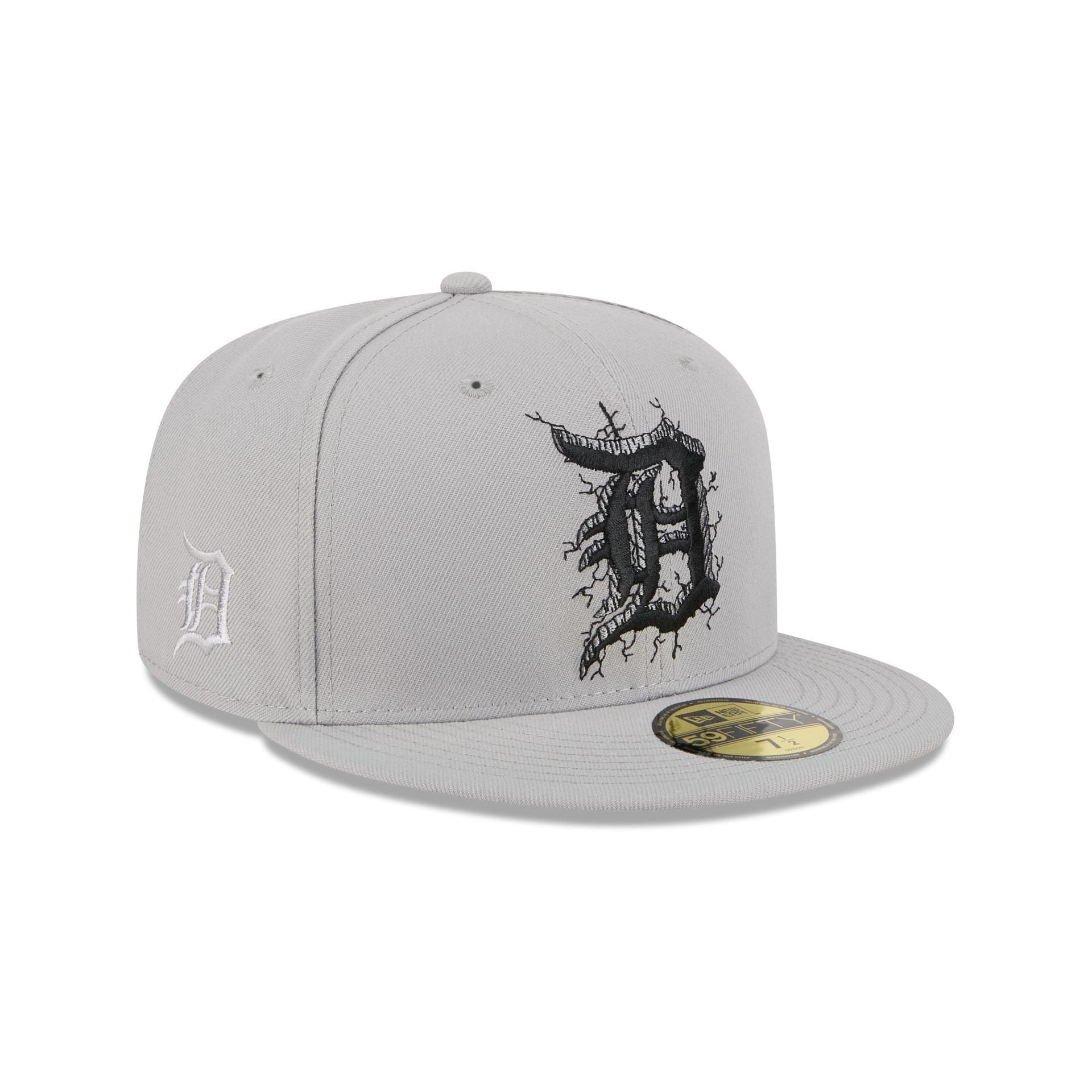 Detroit Tigers Cracked Cement 59FIFTY Fitted Hat - Image 3
