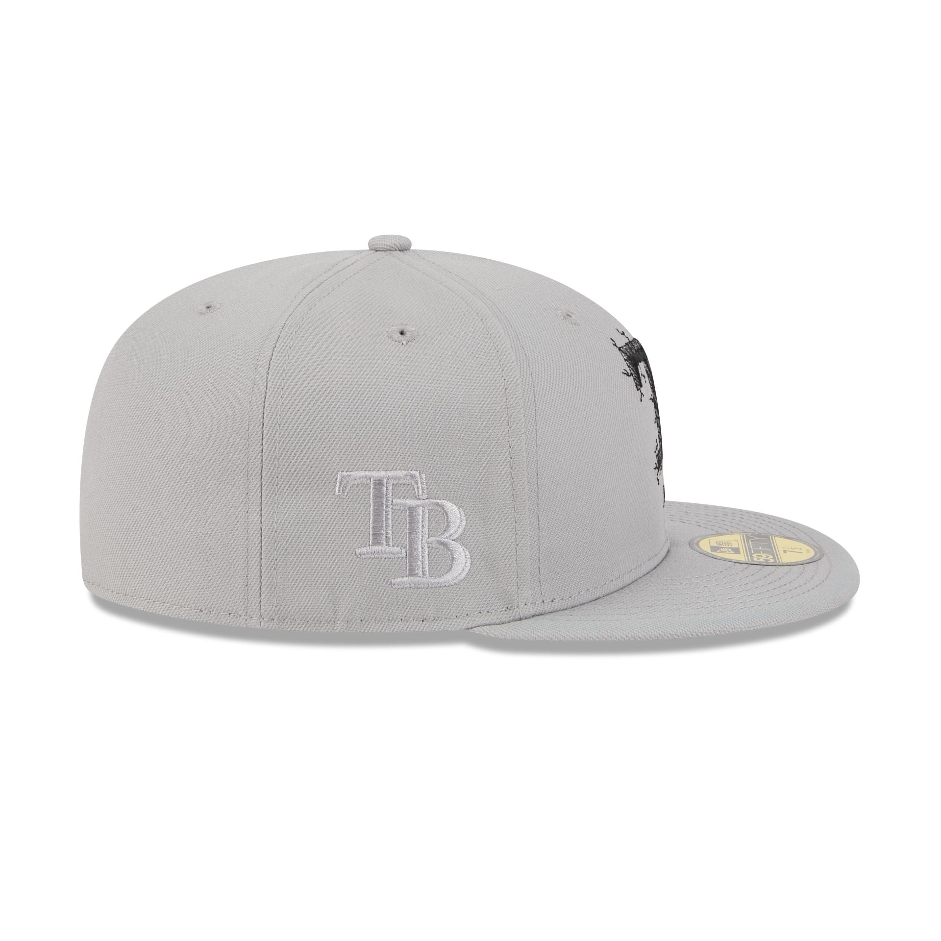 Tampa Bay Rays Cracked Cement 59FIFTY Fitted Hat - Image 5