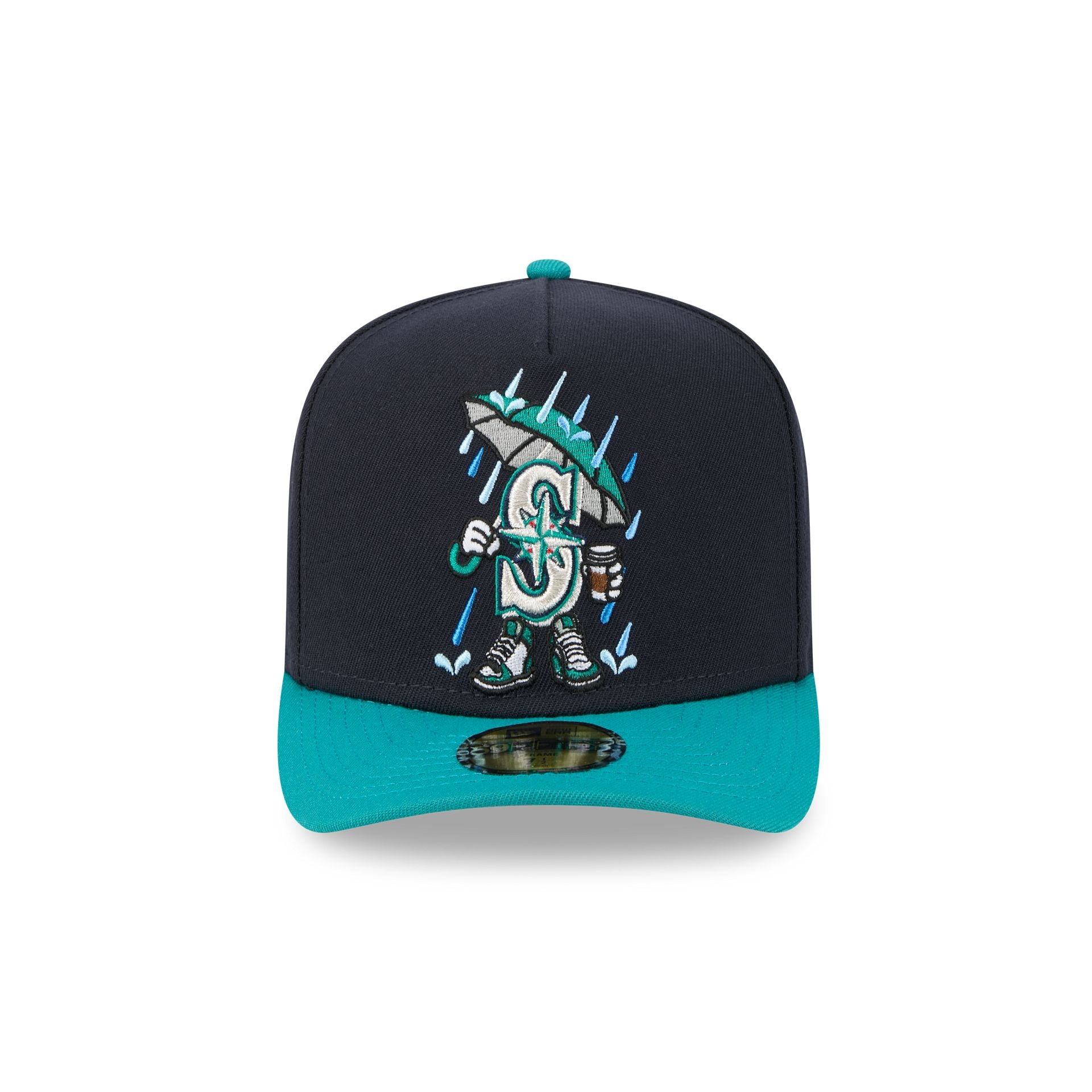 Seattle Mariners Cartoon 59FIFTY A-Frame Fitted Hat - Image 2