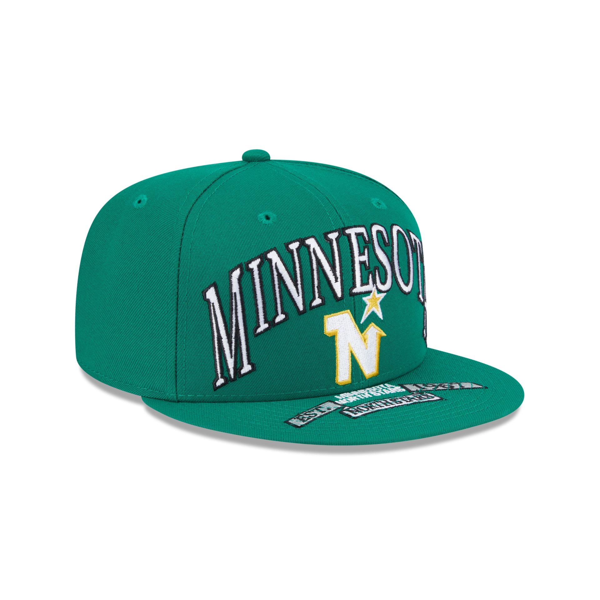 Minnesota North Stars Oversized 59FIFTY Fitted Hat - Image 3