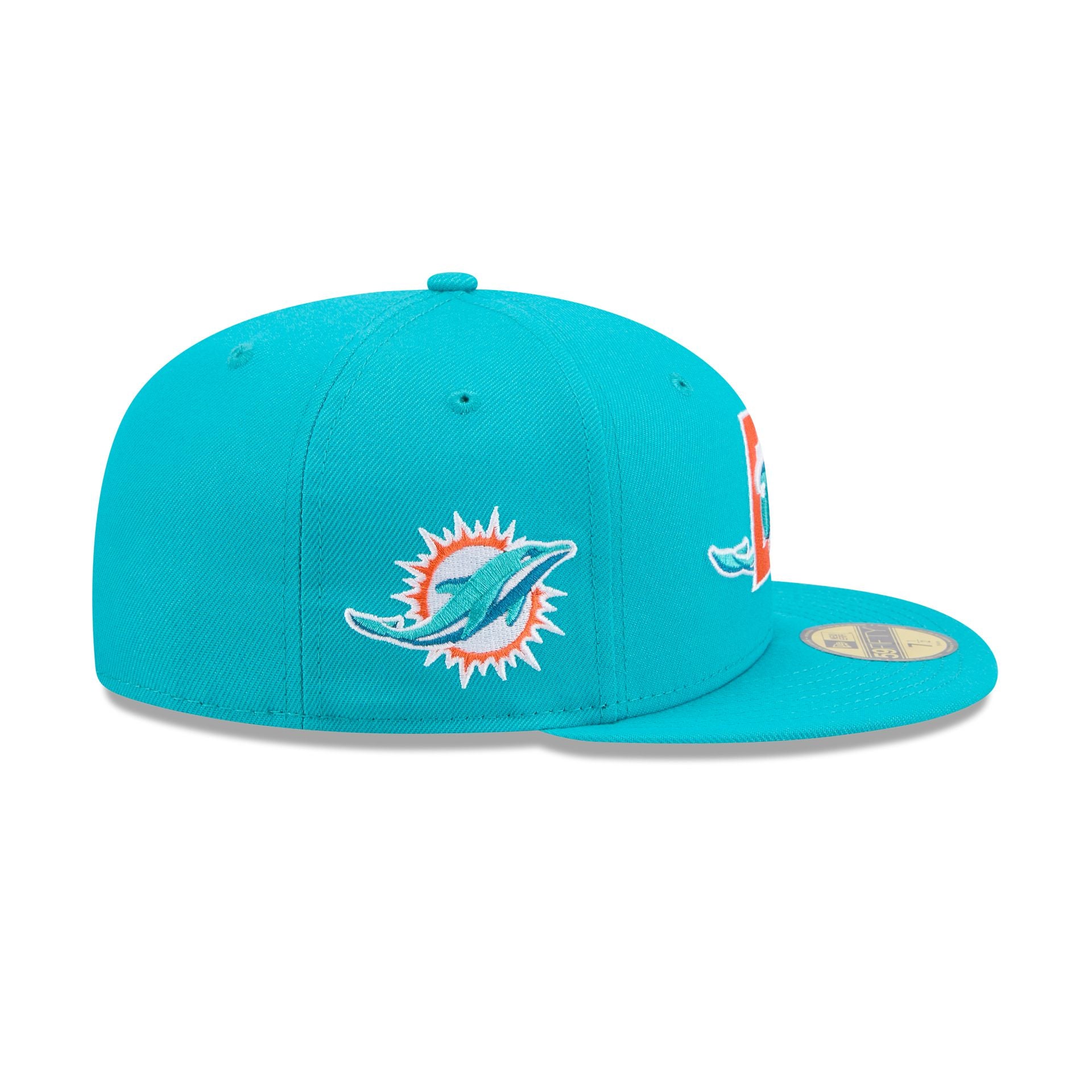 Miami Dolphins Deceptor 59FIFTY Fitted Hat - Image 4
