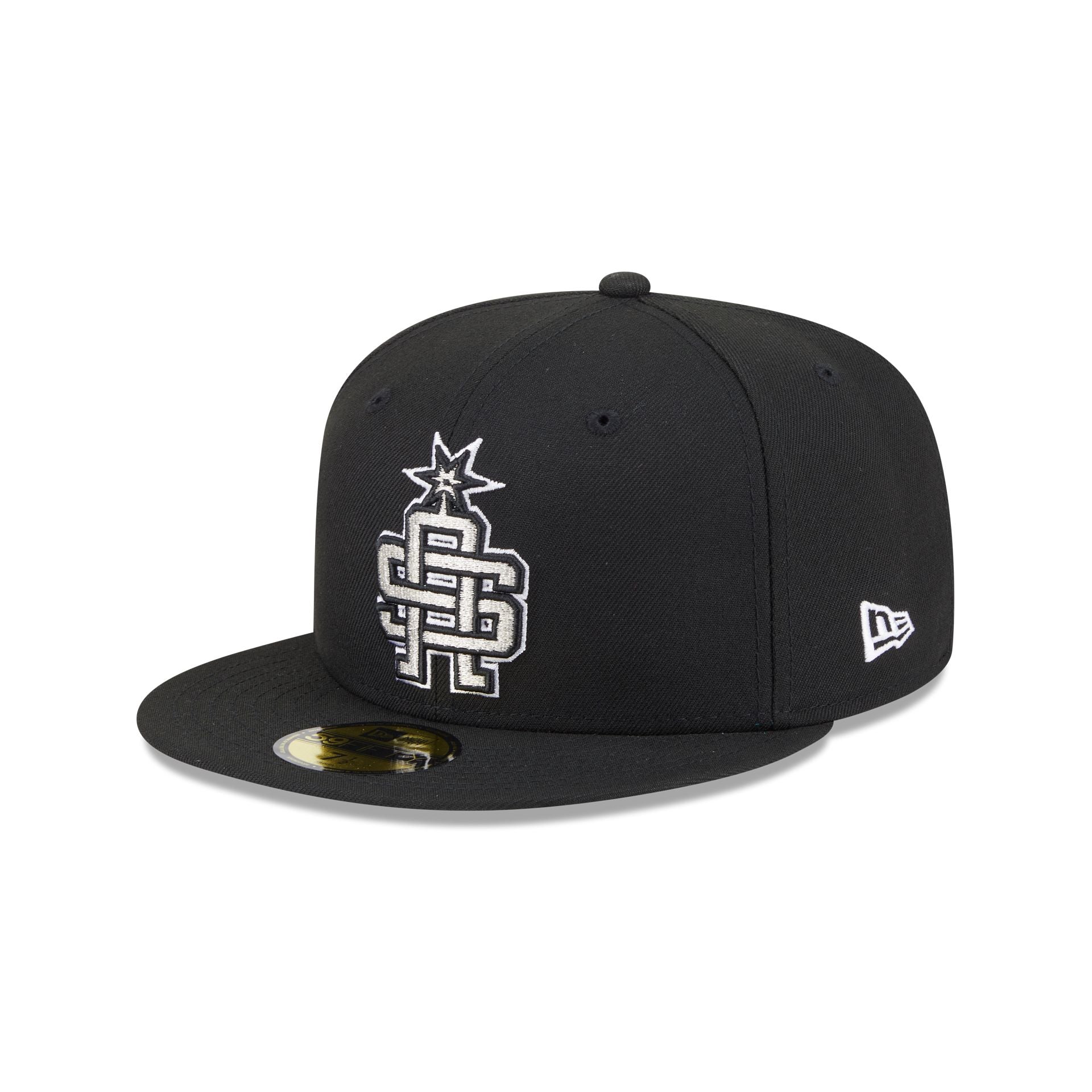 San Antonio Spurs Deceptor 59FIFTY Fitted Hat - Image 3