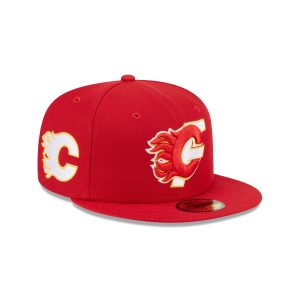 Calgary Flames Deceptor 59FIFTY Fitted Hat