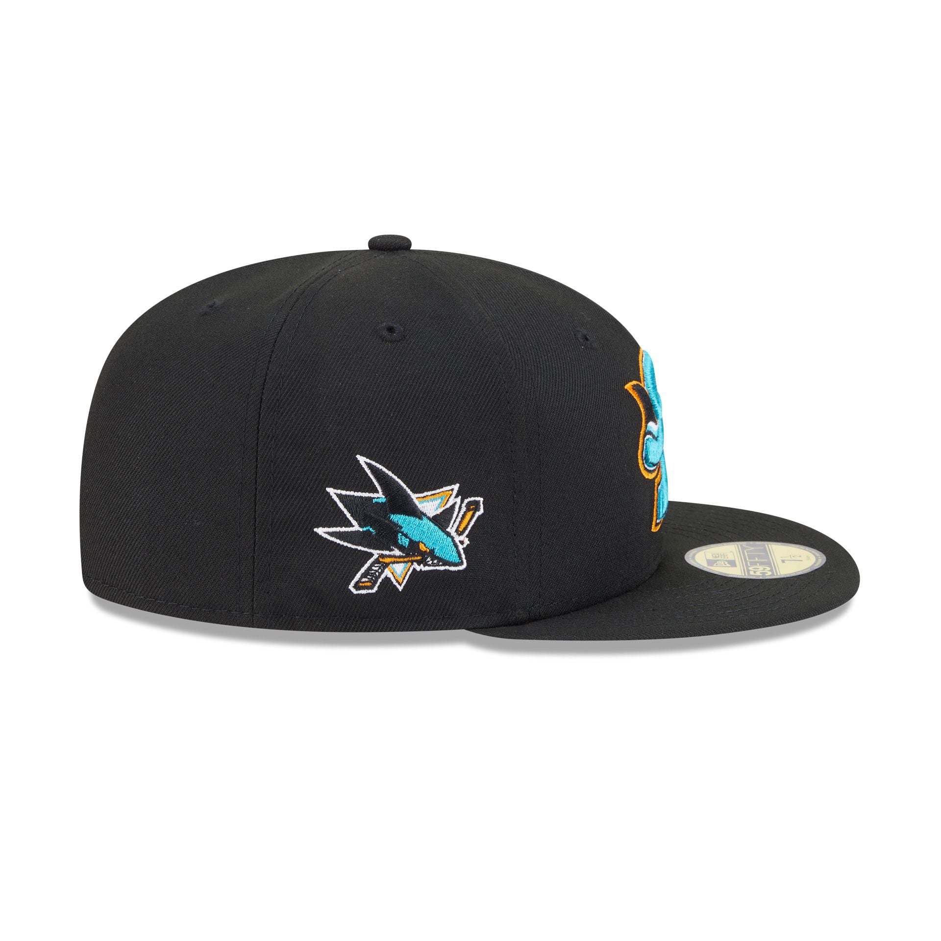 San Jose Sharks Deceptor 59FIFTY Fitted Hat - Image 4