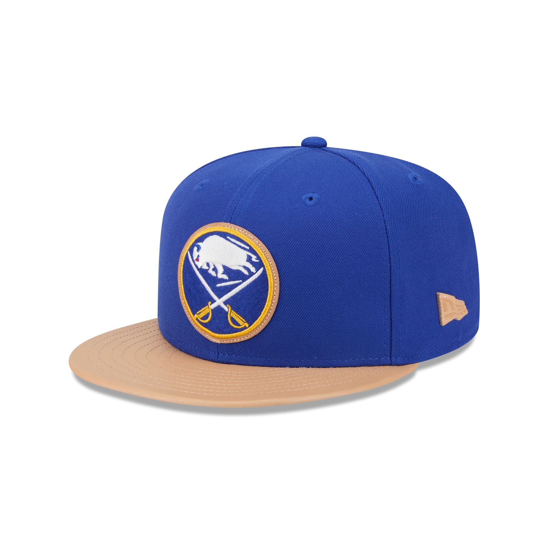 Buffalo Sabres Leather Visor 59FIFTY Fitted Hat