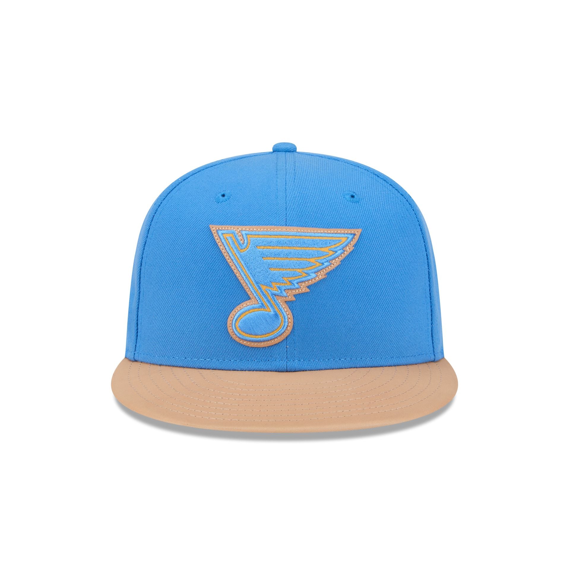 St. Louis Blues Leather Visor 59FIFTY Fitted Hat - Image 2
