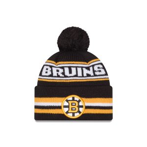 Boston Bruins Classic Pom Knit Hat