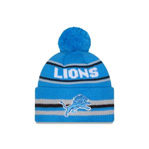 Detroit Lions Classic Pom Knit Hat