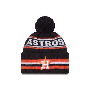 Houston Astros Classic Pom Knit Hat