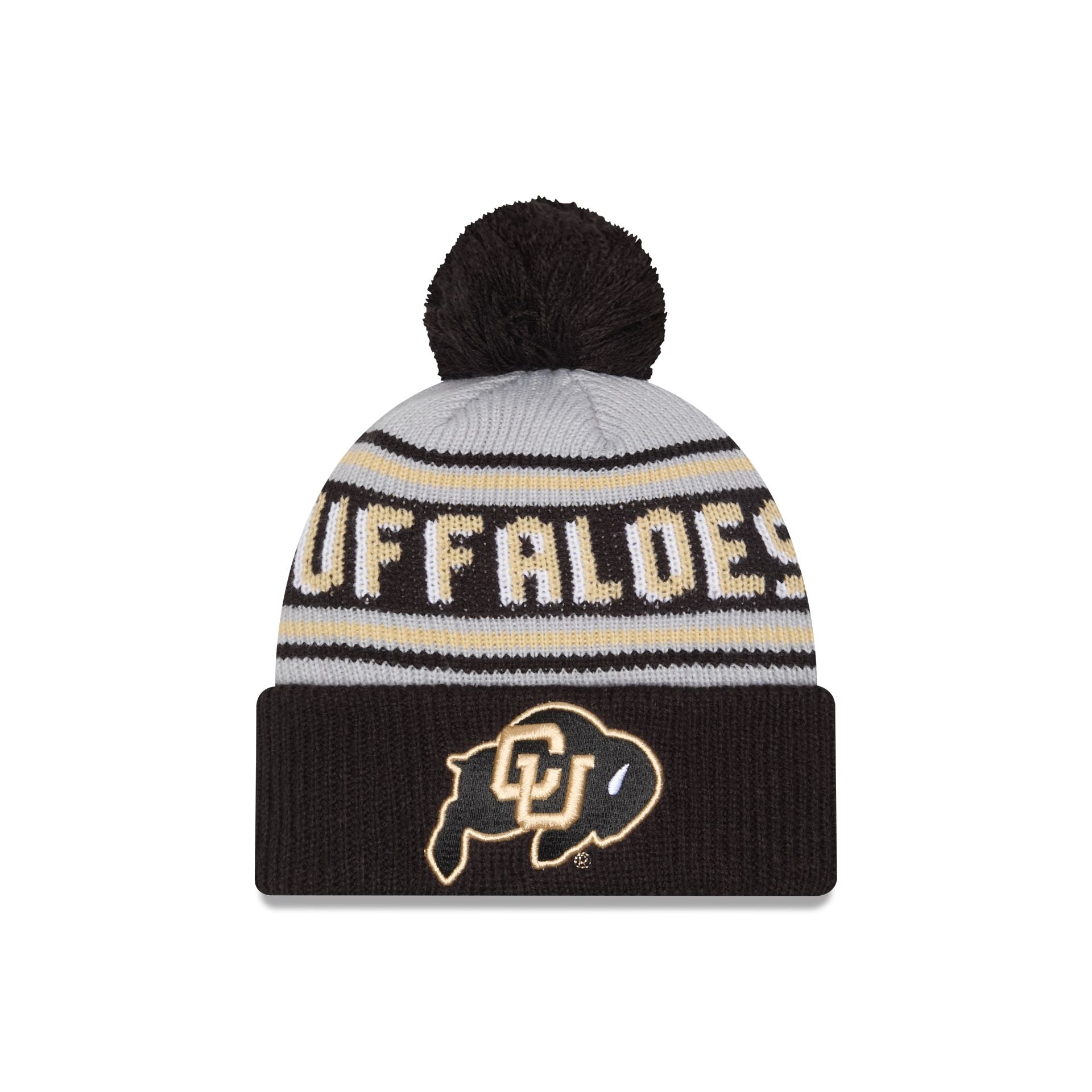 Colorado Buffaloes Classic Pom Knit Hat