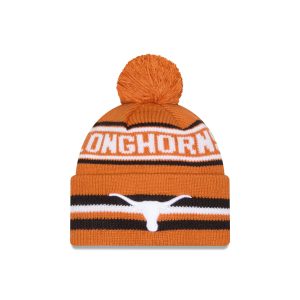 Texas Longhorns Classic Pom Knit Hat
