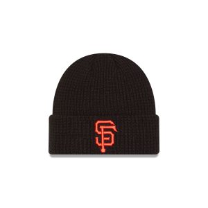 San Francisco Giants Waffle Stitch Knit Beanie Hat